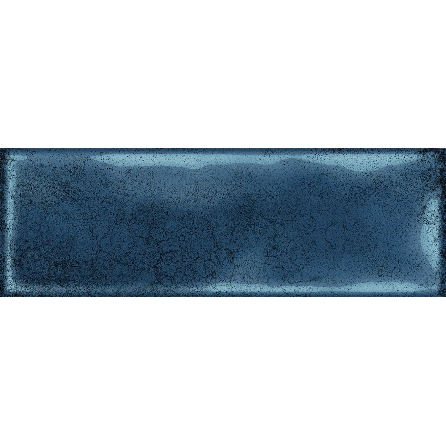 Glazura Vintage Navy glossy 10 x 30 cm