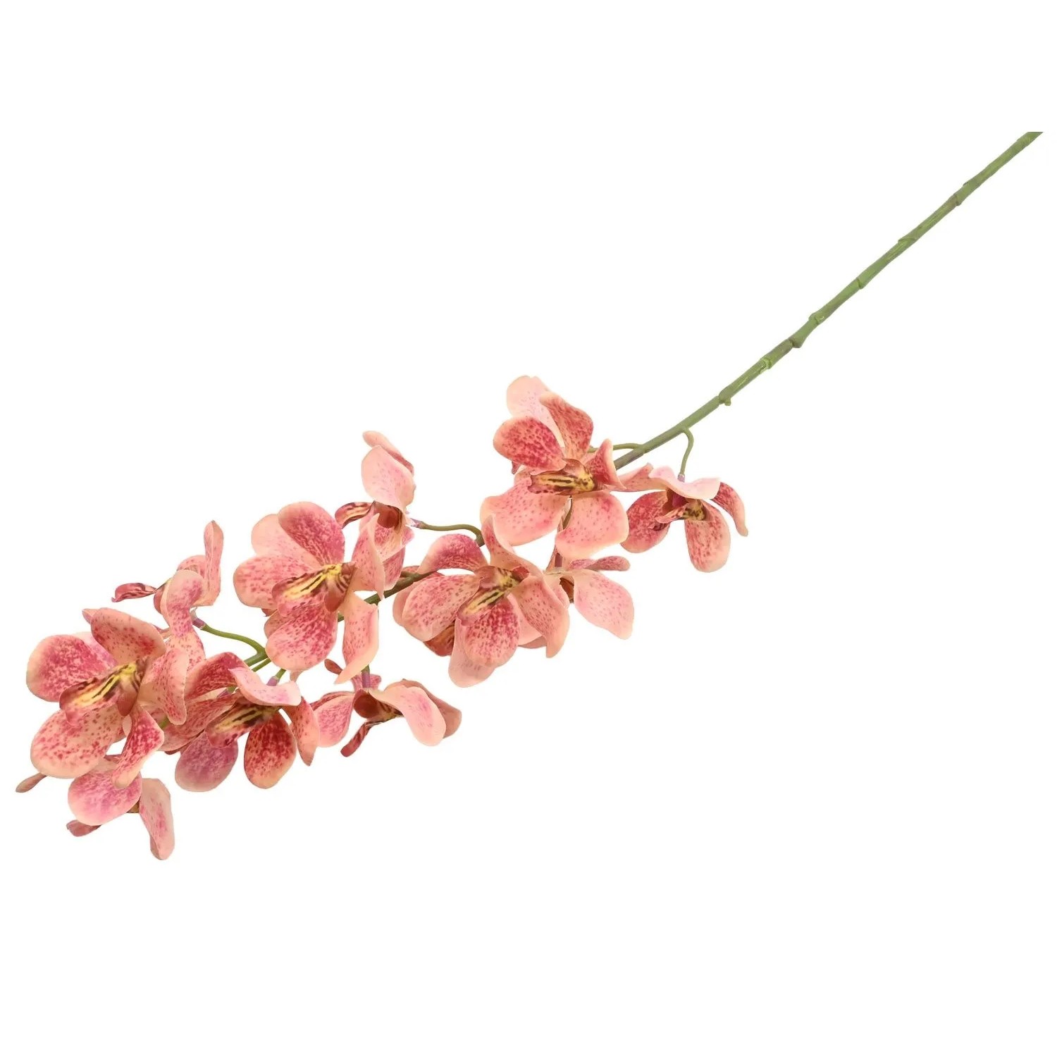 Storczyk gałązka dark pink sztuczny - 78 cm