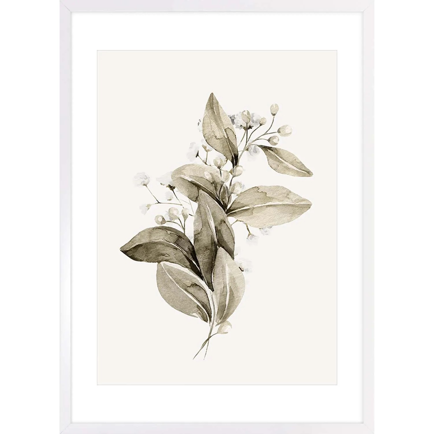 ARS LONGA Obraz DELICATE LEAF no.2 53 x 73 cm