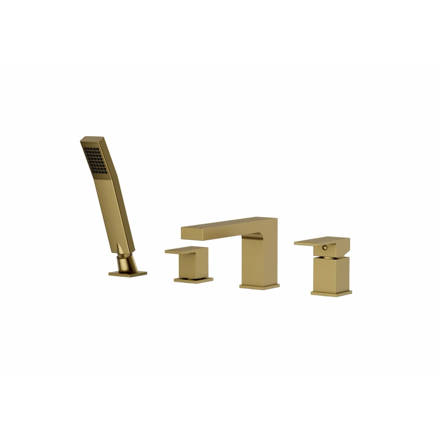 Valvex Bateria wannowa 4-otworowa Italy gold