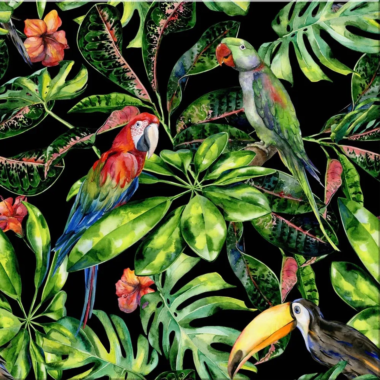 Panel Szklany Jungle 5 ESG 60 x 60 cm