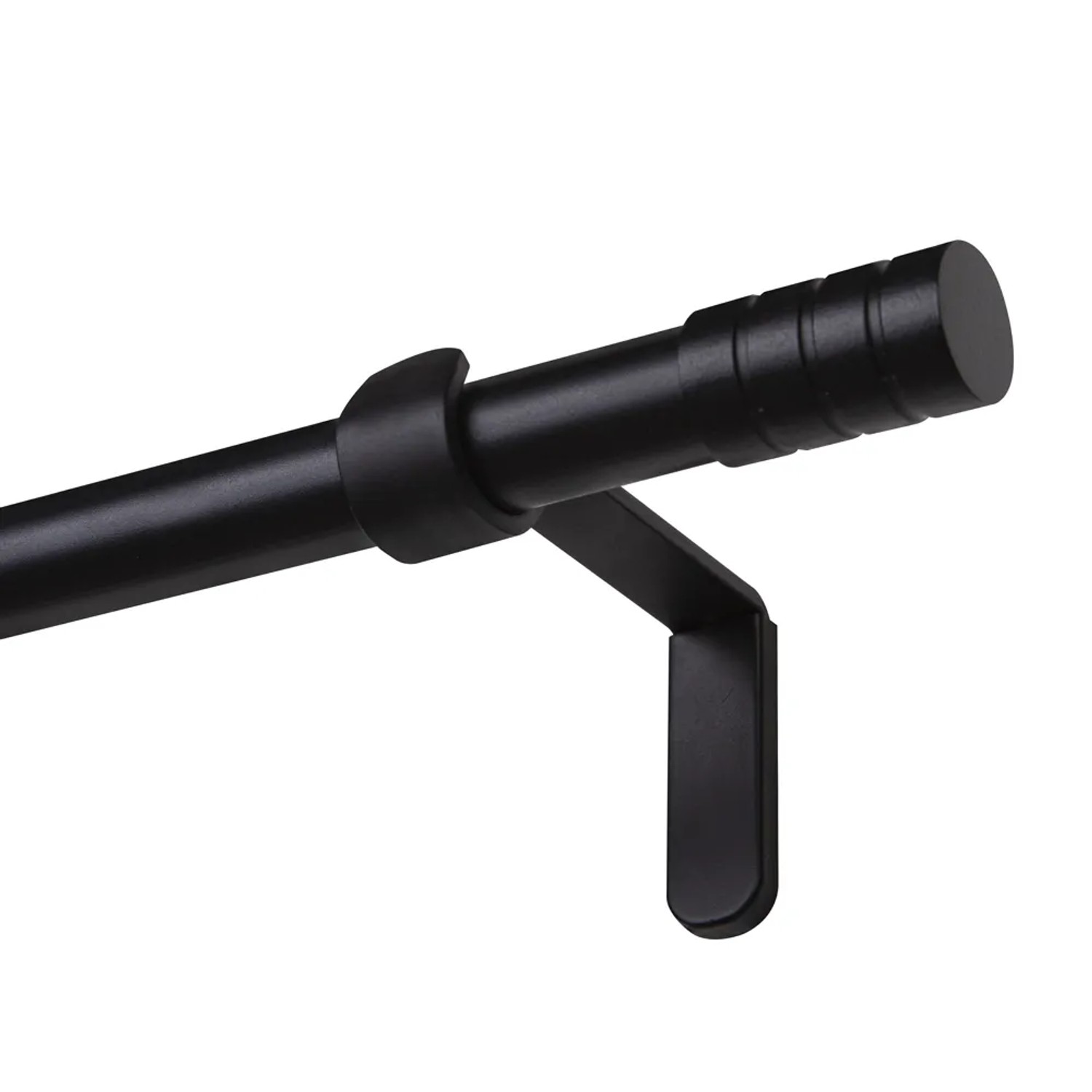 Karnisz VERDI pojedynczy 19 mm czarny 240 cm