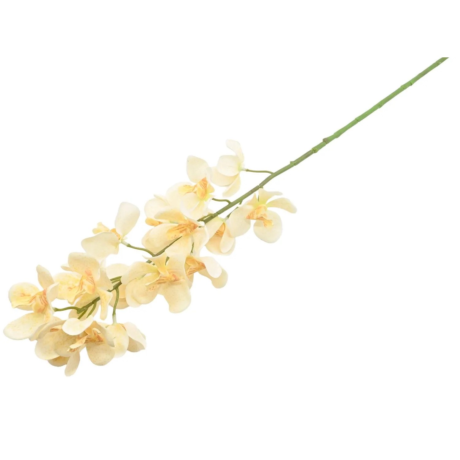 Storczyk gałązka creme sztuczny - 78 cm