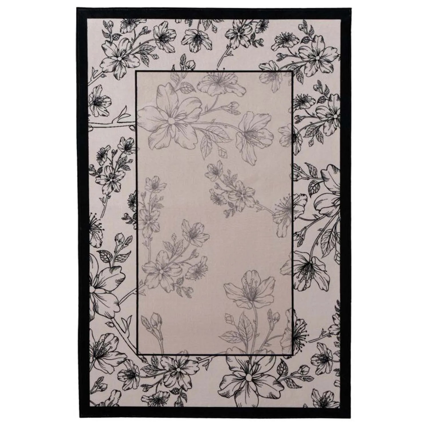 Splendid Dywan drukowany INGRID mikrofibra 120 x 160 cm beż