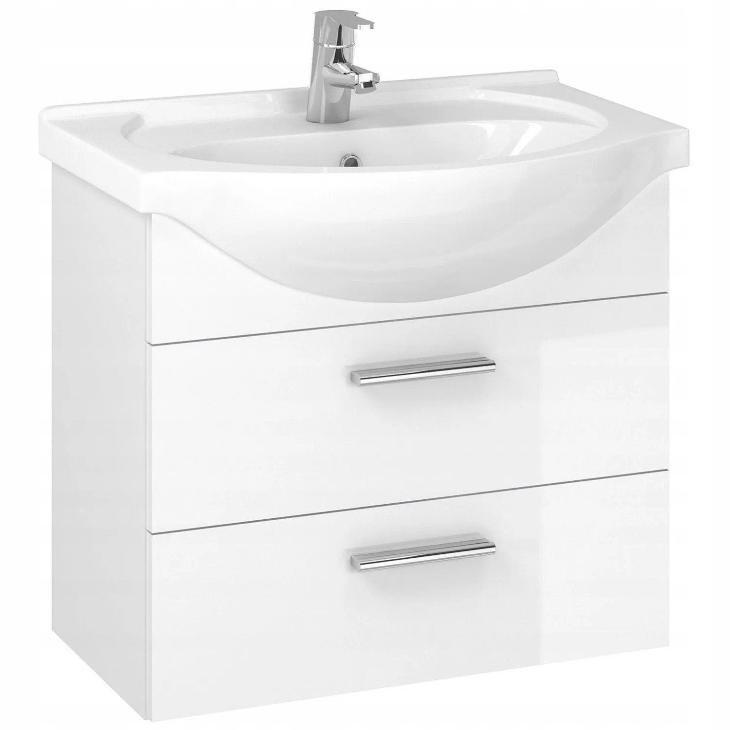 Astor Zestaw Aspen szafka i umywalka biały 61x55x43 cm