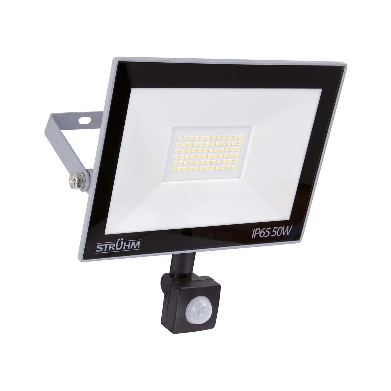 Struhm Naświetlacz z czuj. ruchu KROMA LED S 50W 6200K 4320lm IP65 szary
