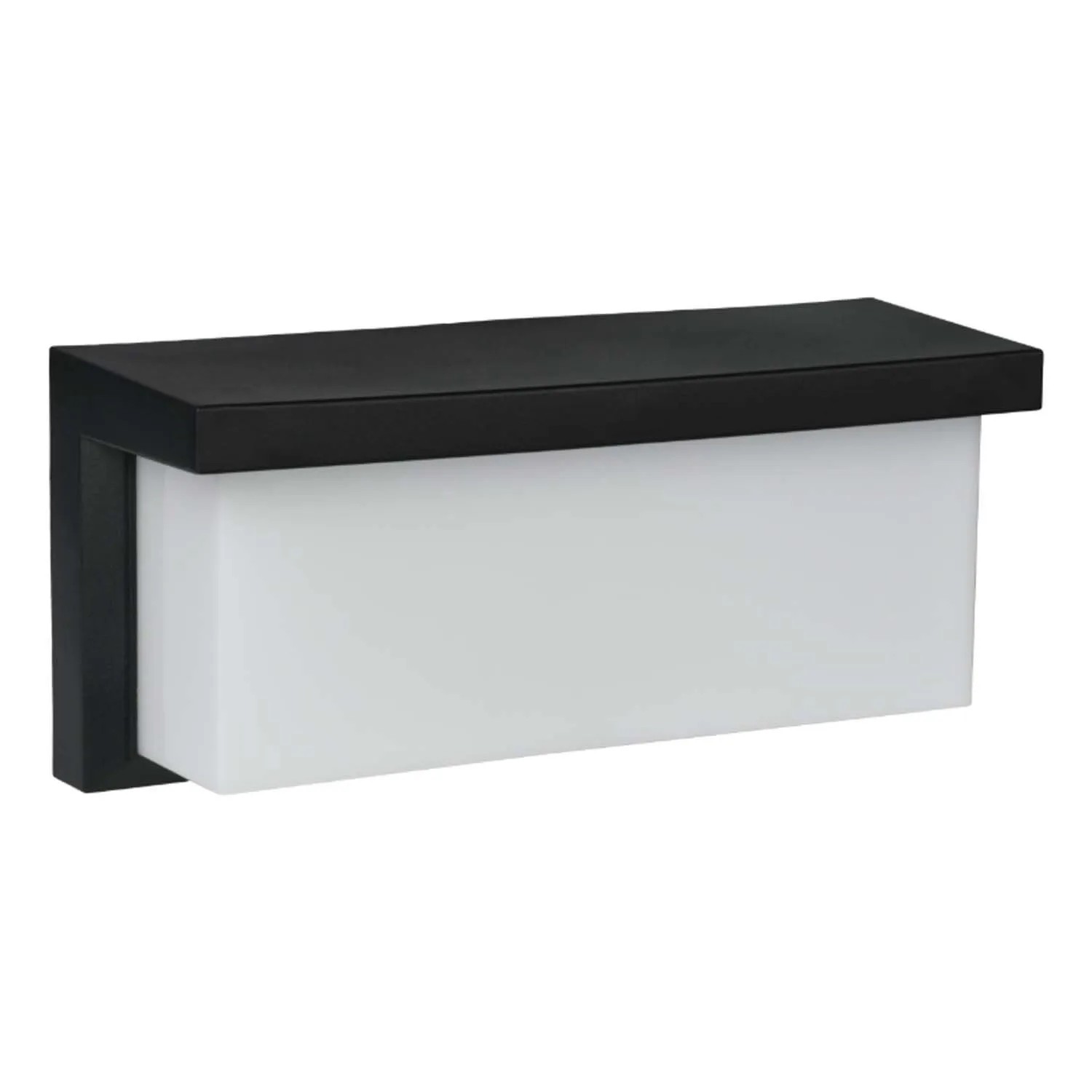 DPM Kinkiet zewnętrzny LED 10W 4000K 1000lm IP54 szer. 24cm czarny
