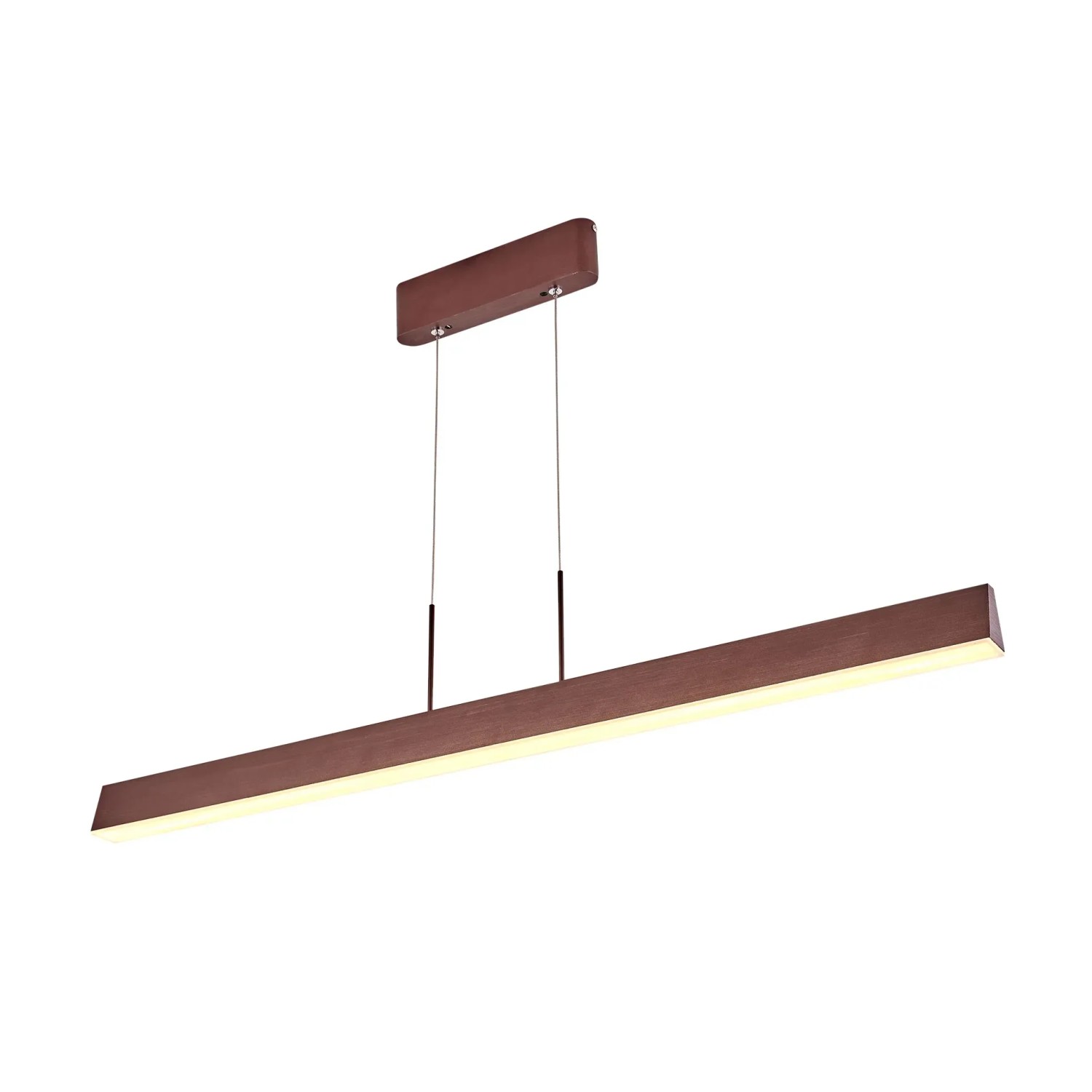 Candellux Lampa wisząca COCONUT 28W 4000K 1600lm brązowa