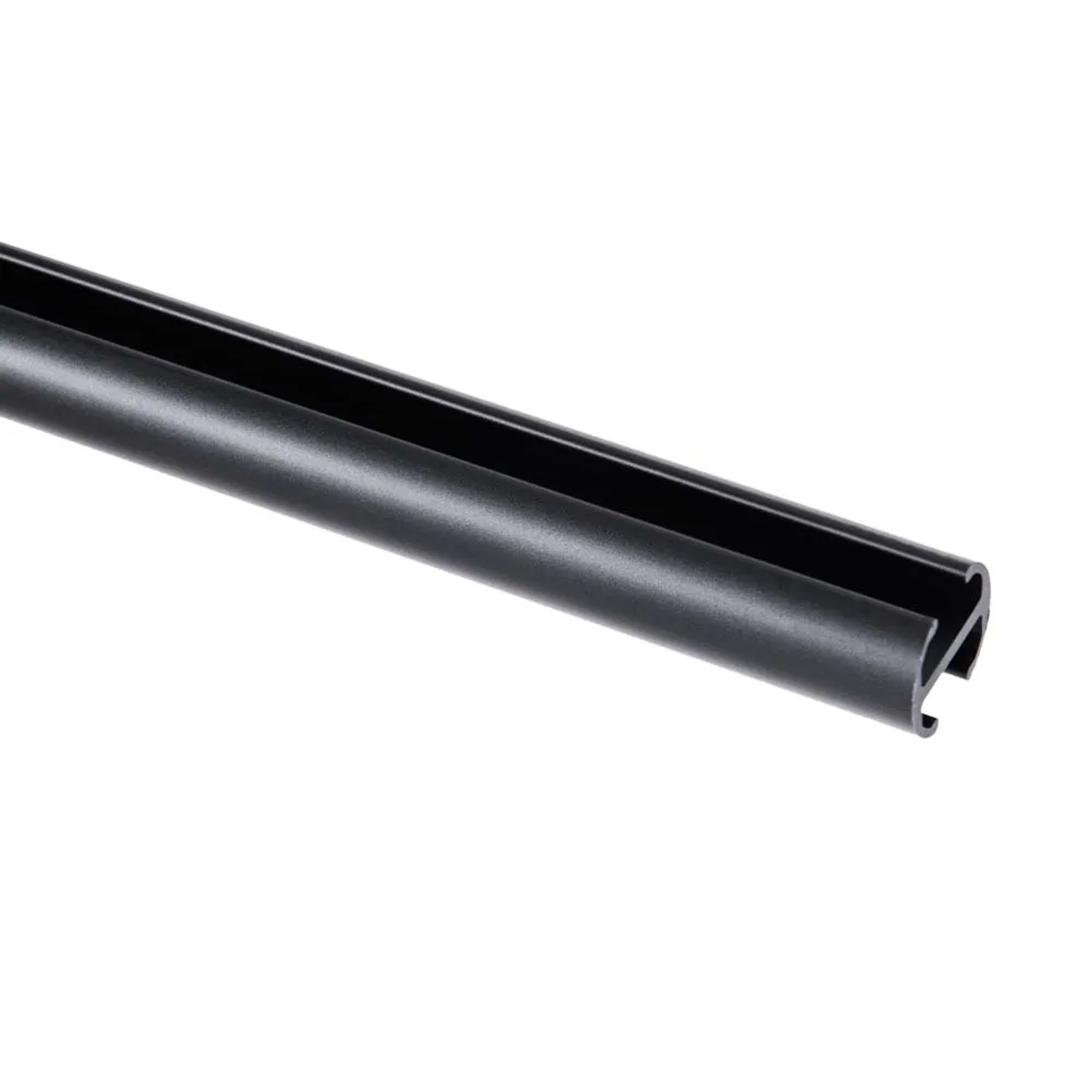 Kowalski Profil okrągły aluminiowy czarny 200 cm