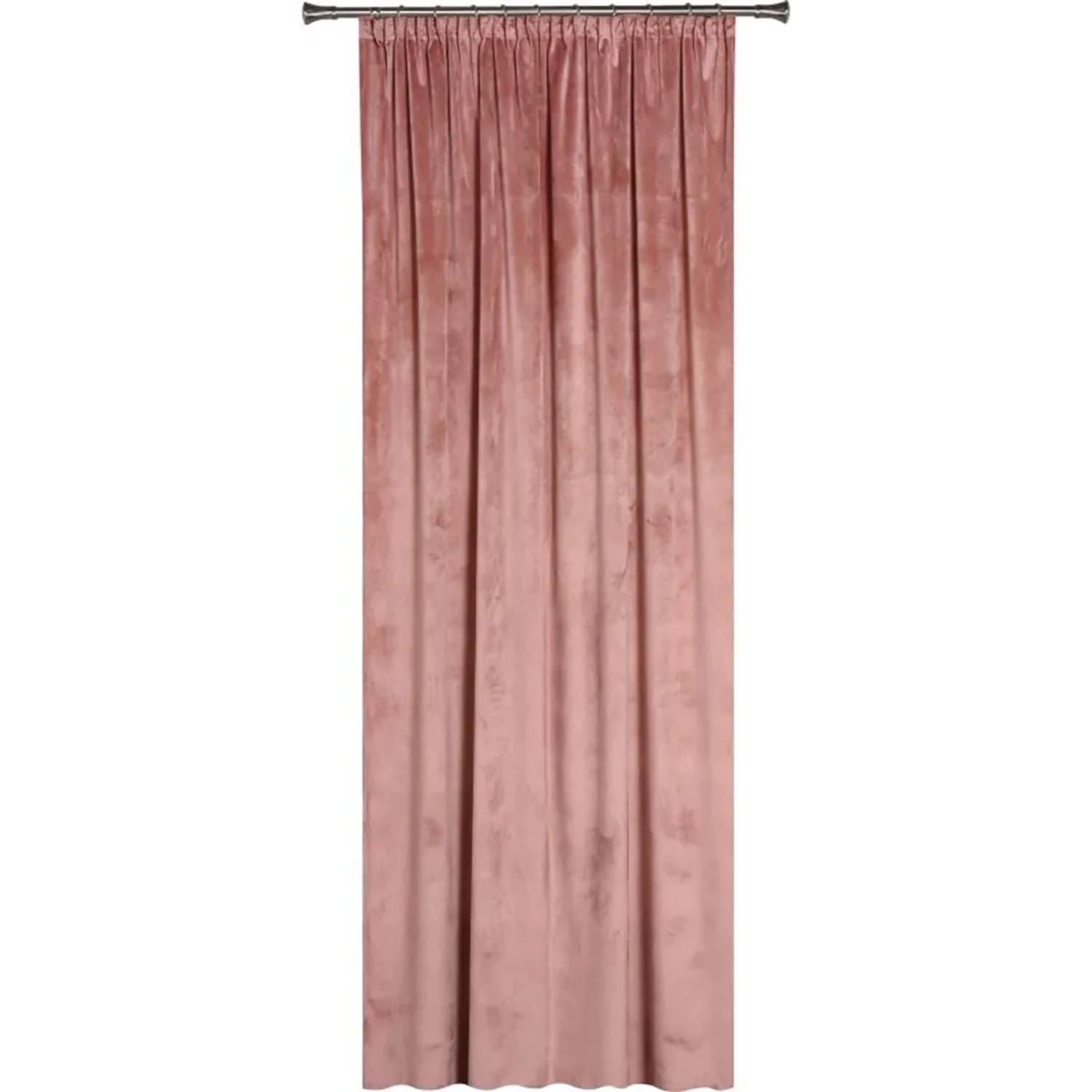 Zasłona VELUTTO na taśmie 140 cm x 260 cm wrzosowa