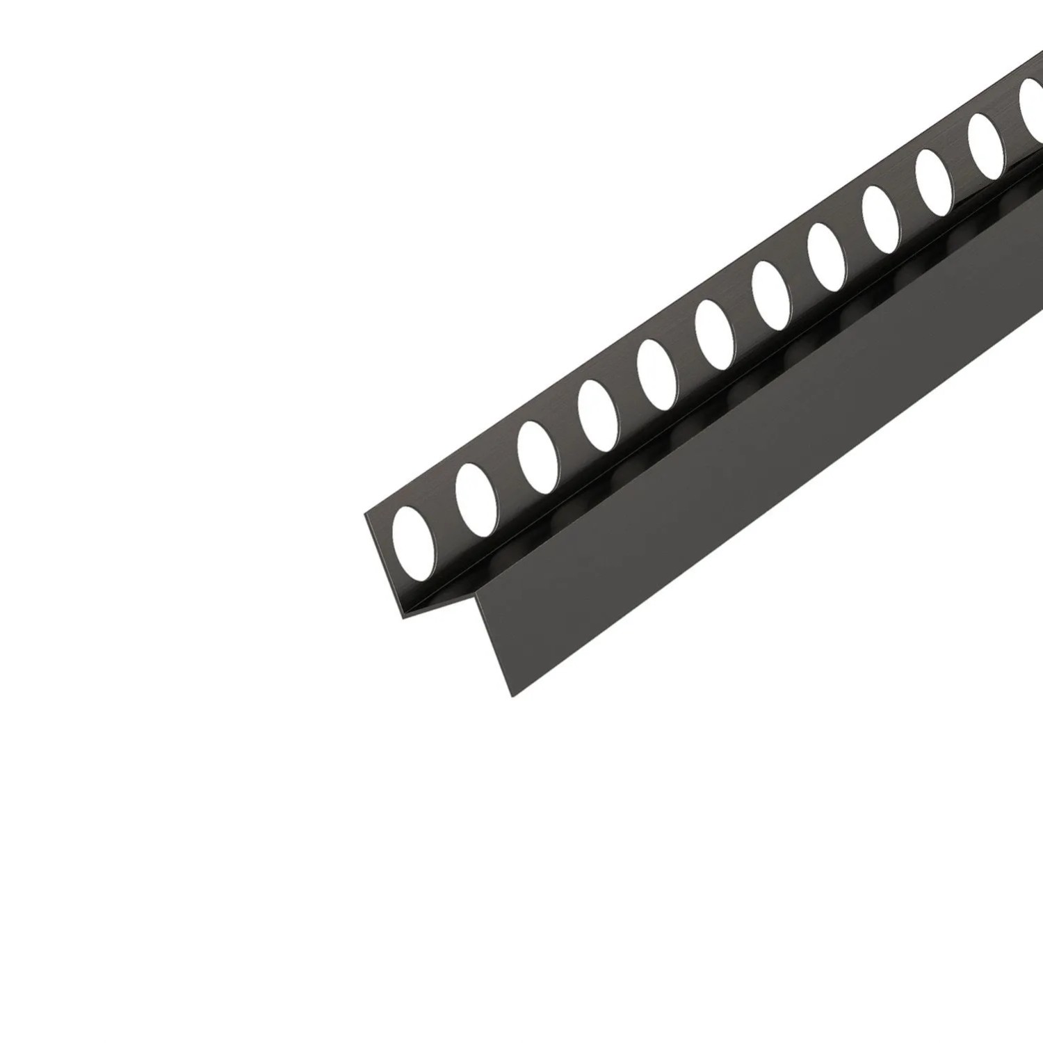 Eviso Listwa przyścienna gun metal prawa 120 cm