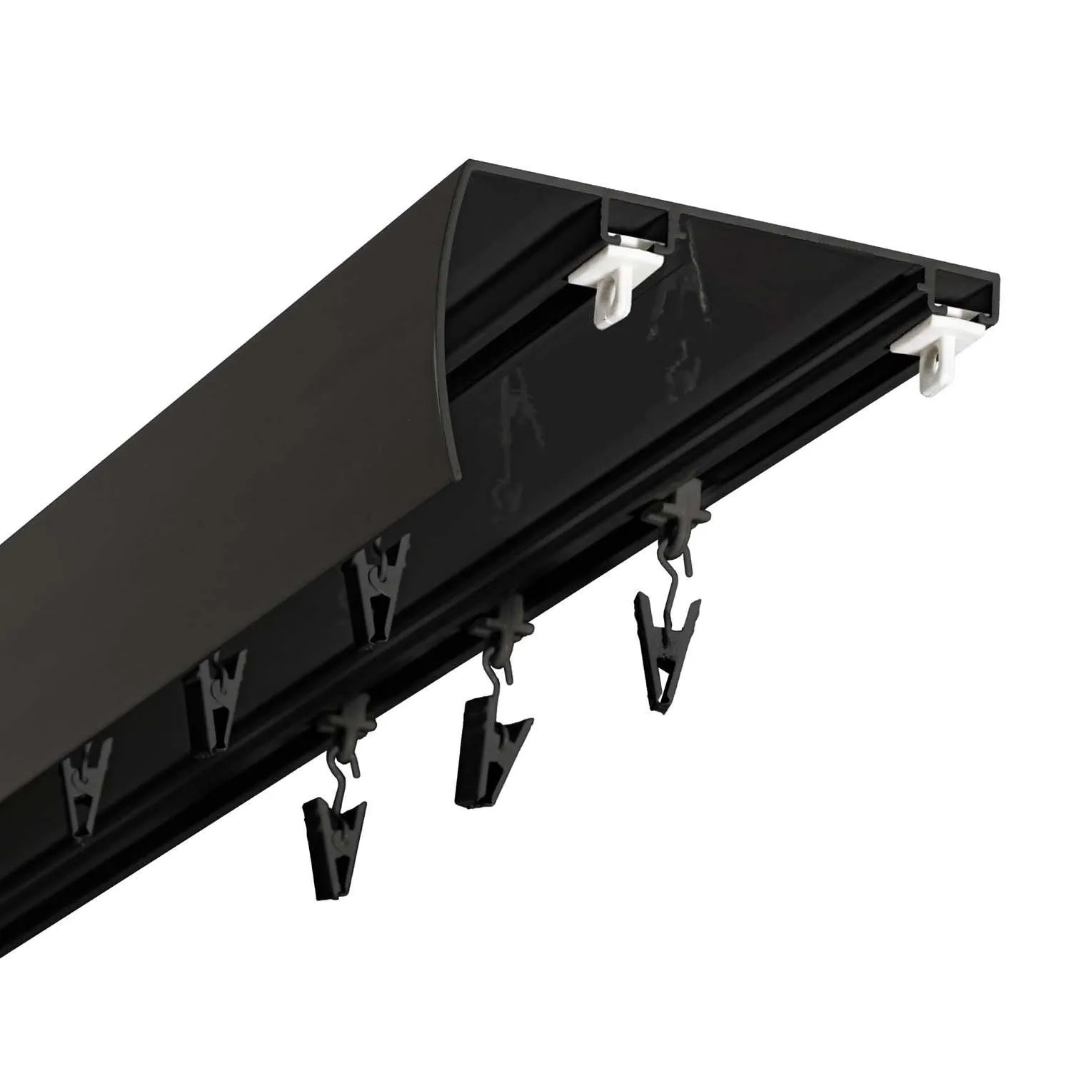 Kowalski Szyna aluminiowa z osłoną WIDE żabka 490 cm czarna
