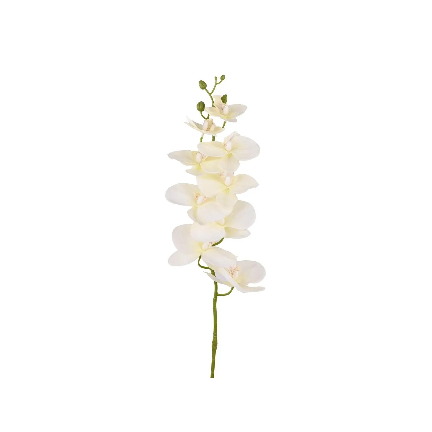 Storczyk gałązka white sztuczny - 88 cm