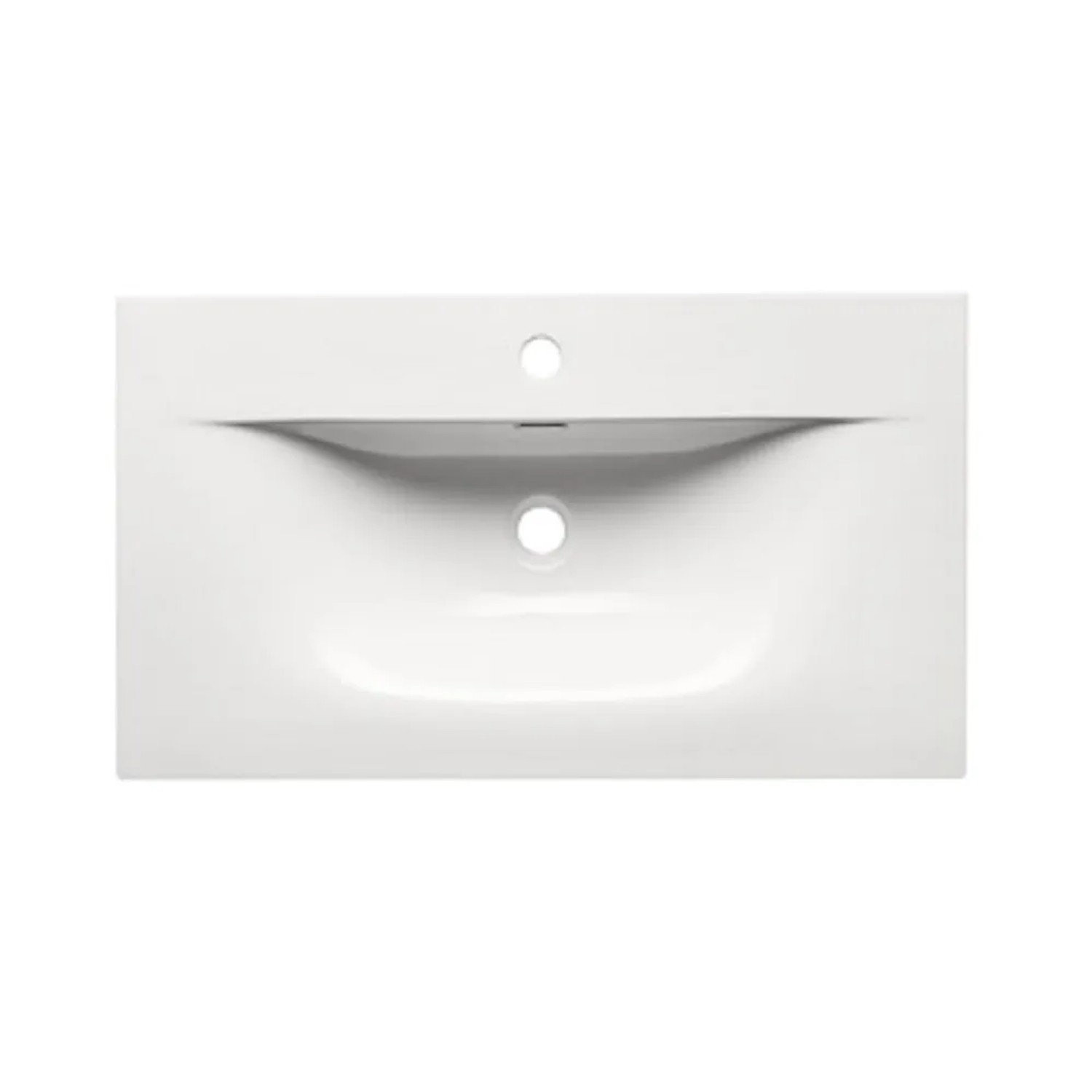 Comad Umywalka Sky z otworem 80 cm biała