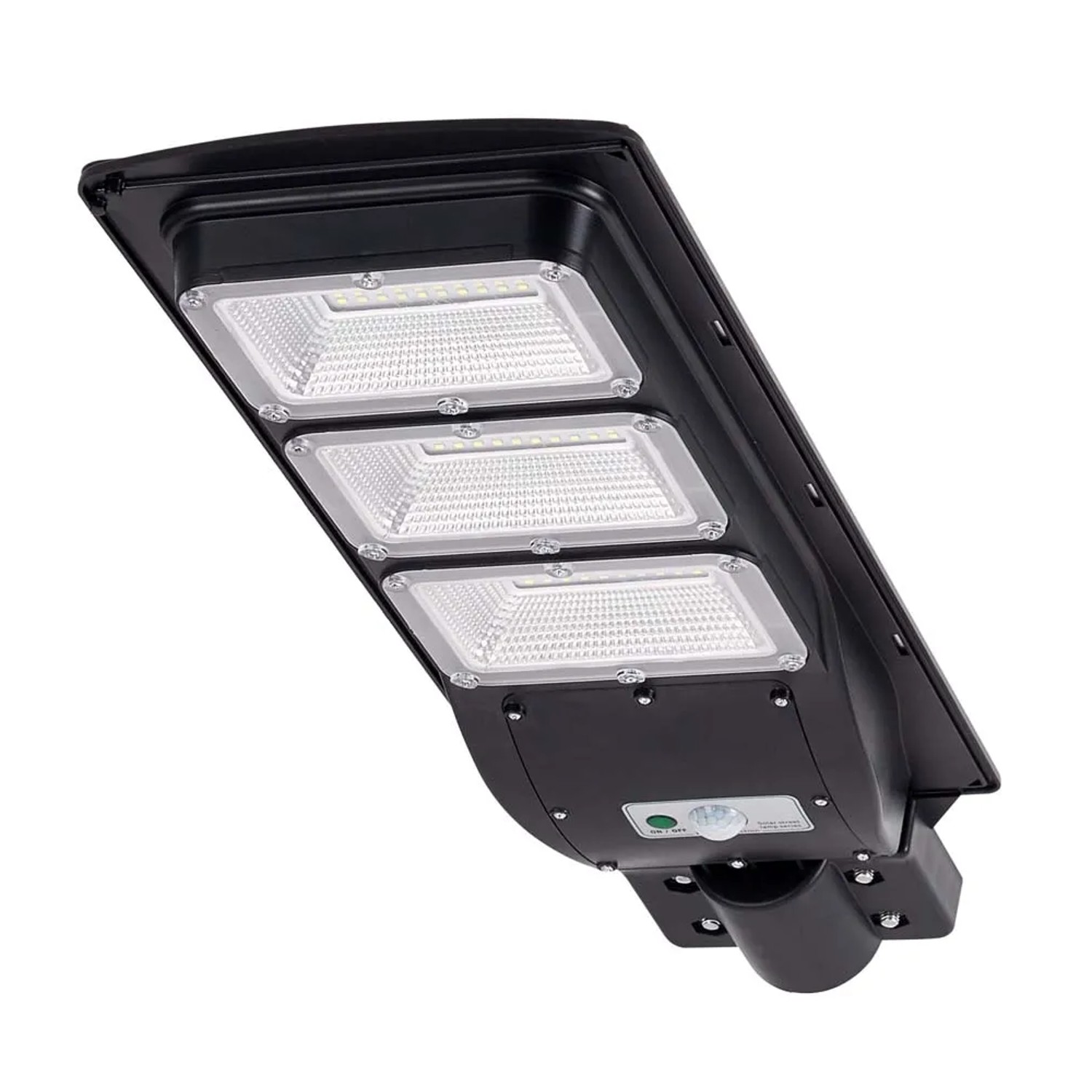 Polux Naświetlacz LED solarny STREET-9 z czujnikiem ruchu i zmierzchu 180xLED