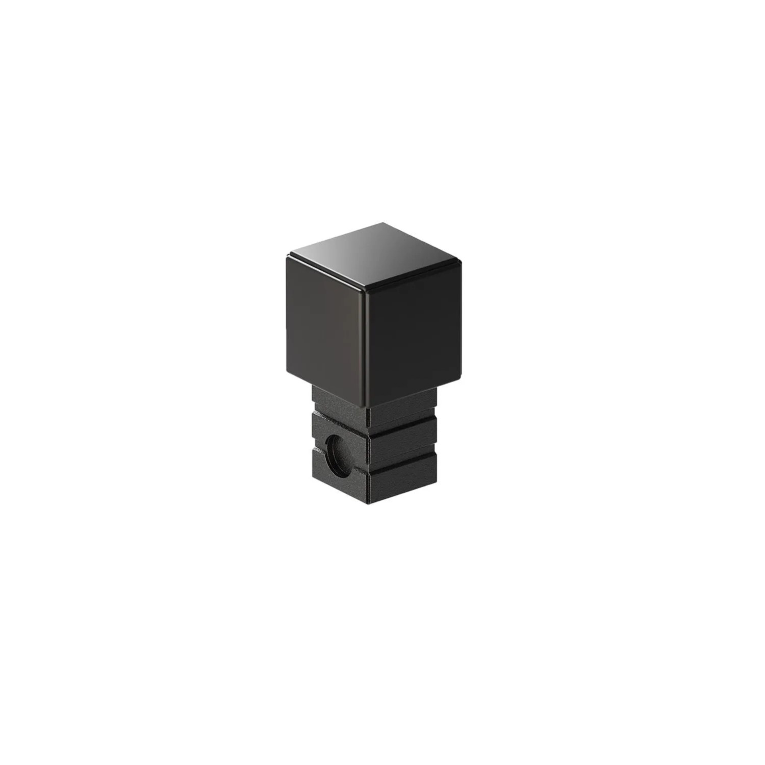Eviso Narożnik P czarny mat 12 x 12 mm 2 szt.