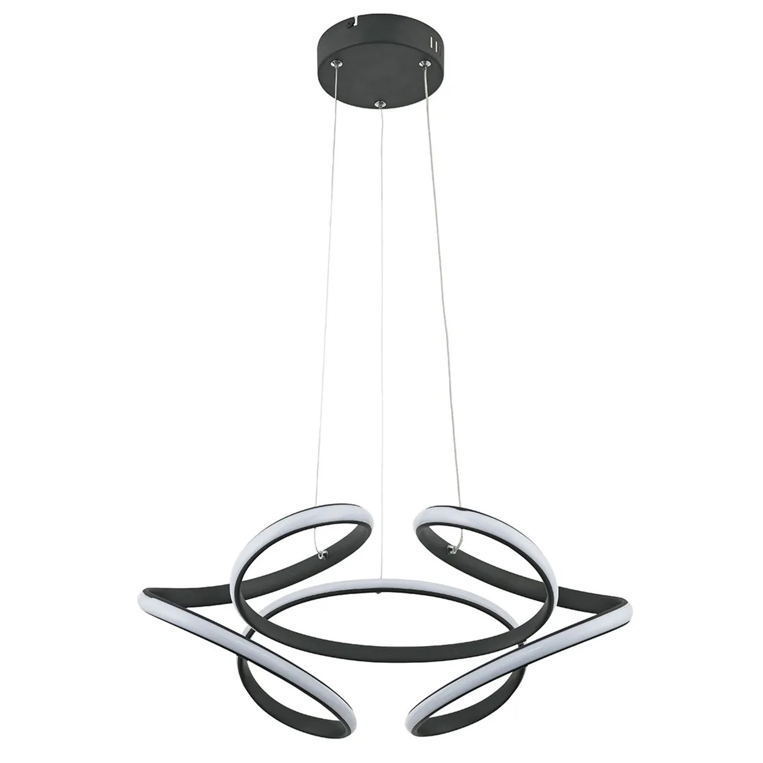 Reality Lampa wisząca LED NARIDA 40W 4000K 3200lm antracyt