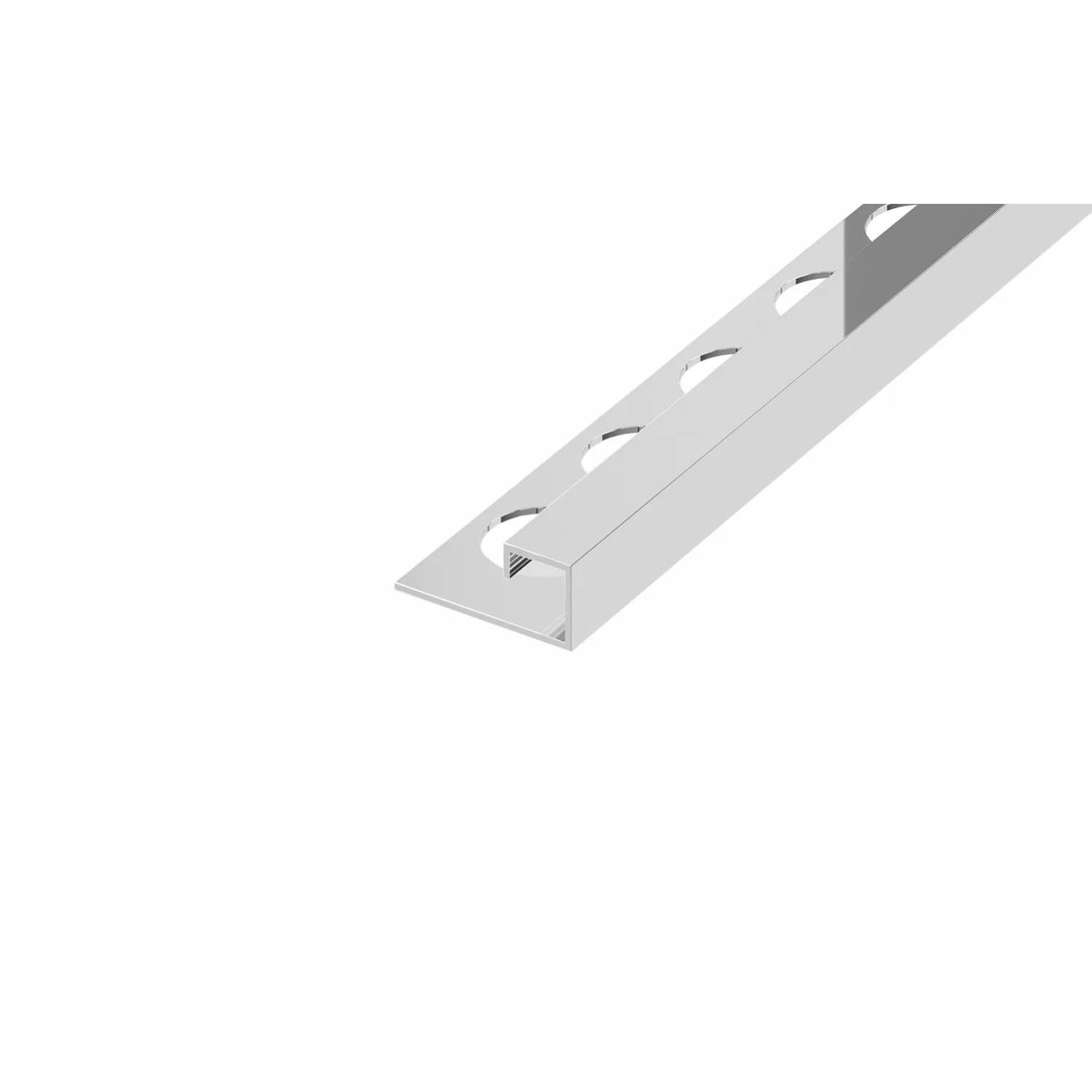 Eviso Listwa narożna P srebrny połysk 10,5 x 2700 mm