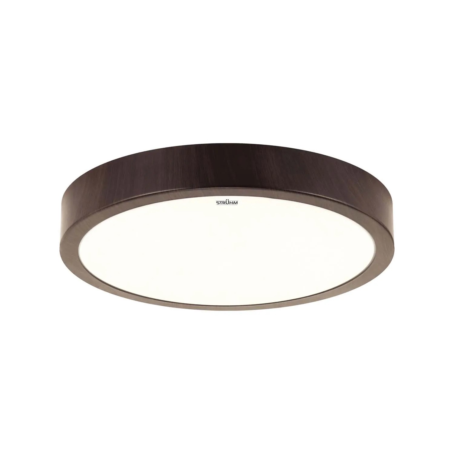 Struhm Plafon okrągły ATUT LED C WENGE 24W 4100K 1680lm IP44 śr. 38cm wenge