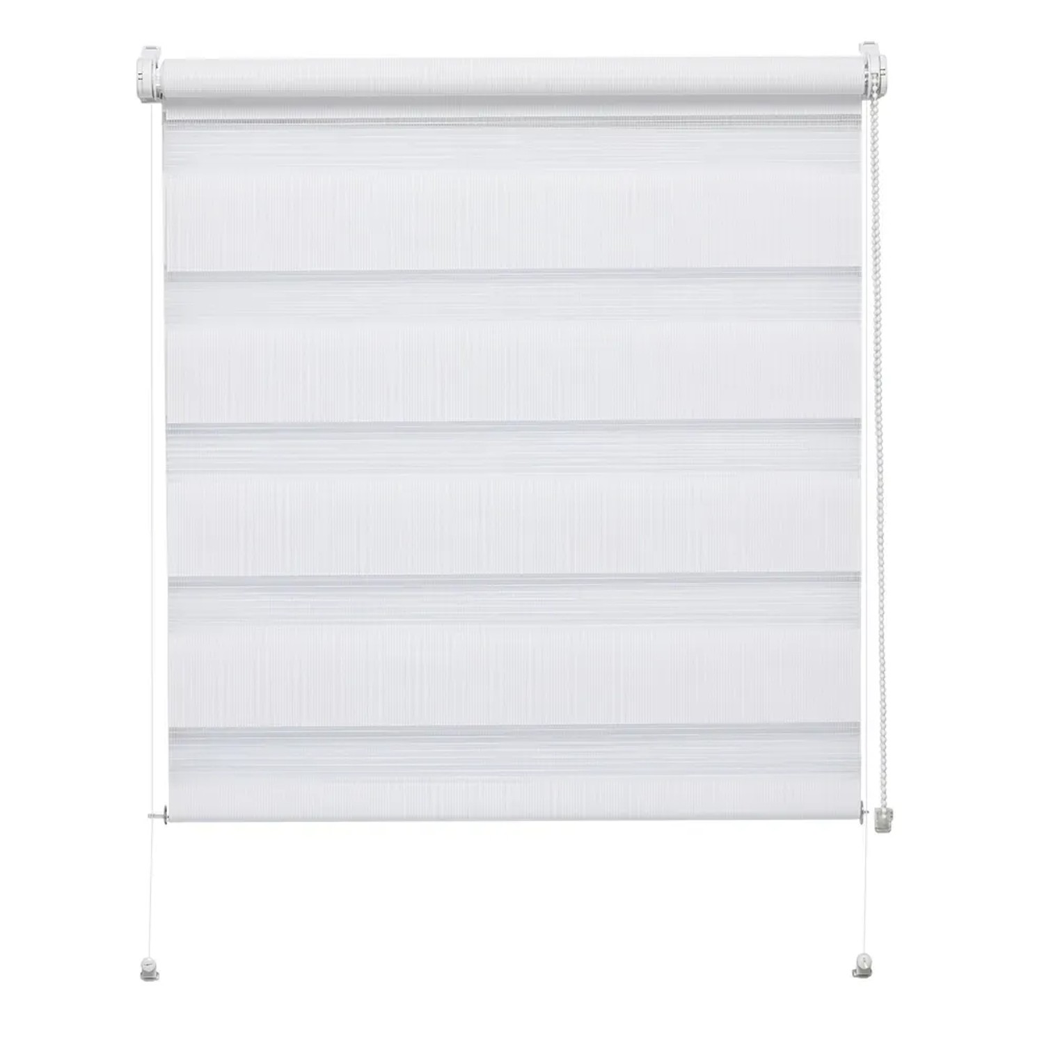 Mini roleta ZEBRA CLASSIC Dzień/Noc biała 68 cm x 215 cm