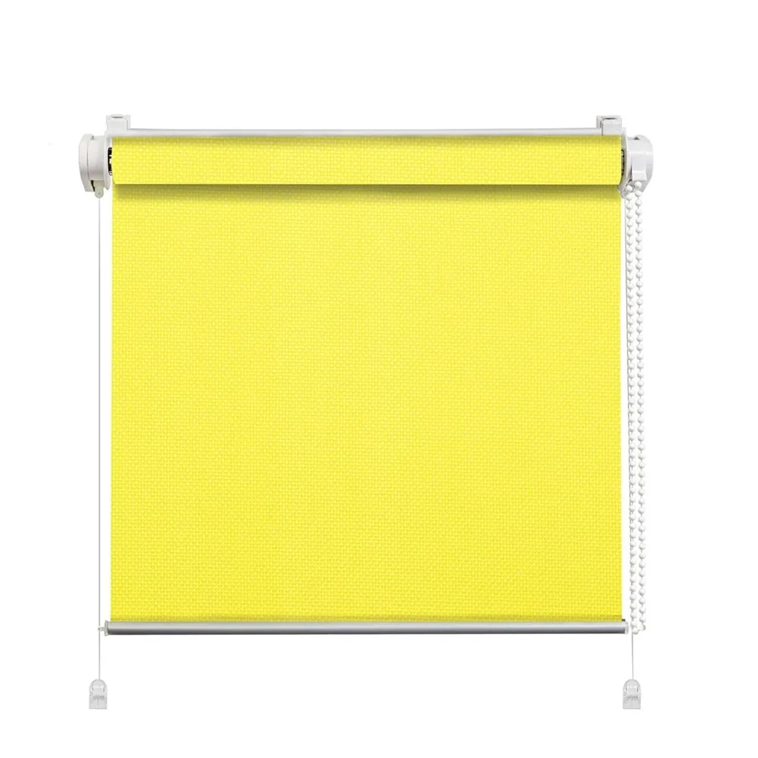 Mini roleta DESIGN CLICK żółta 42,5 x 140 cm