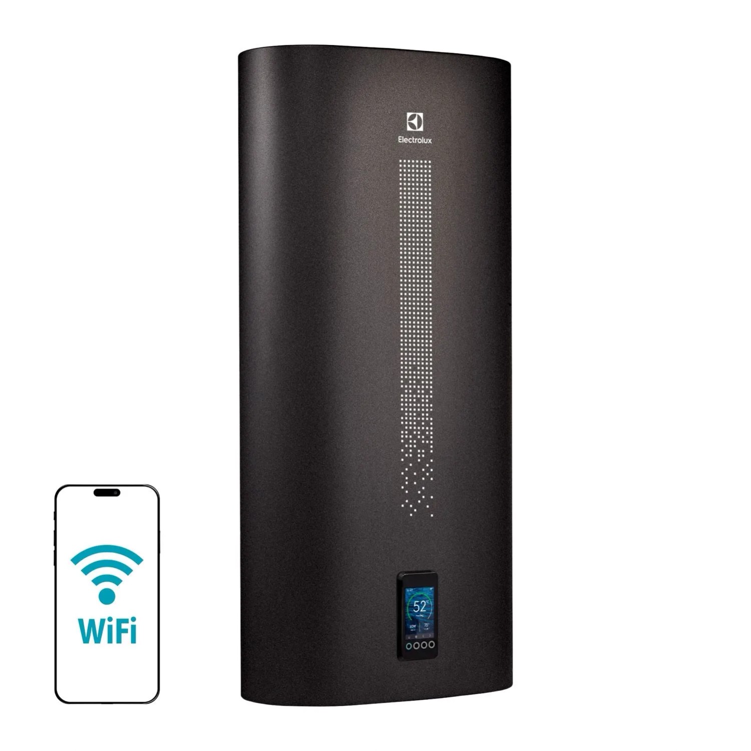 Electrolux Elektryczny podgrzewacz wody 50l akumulacyjny WIFI, czarny
