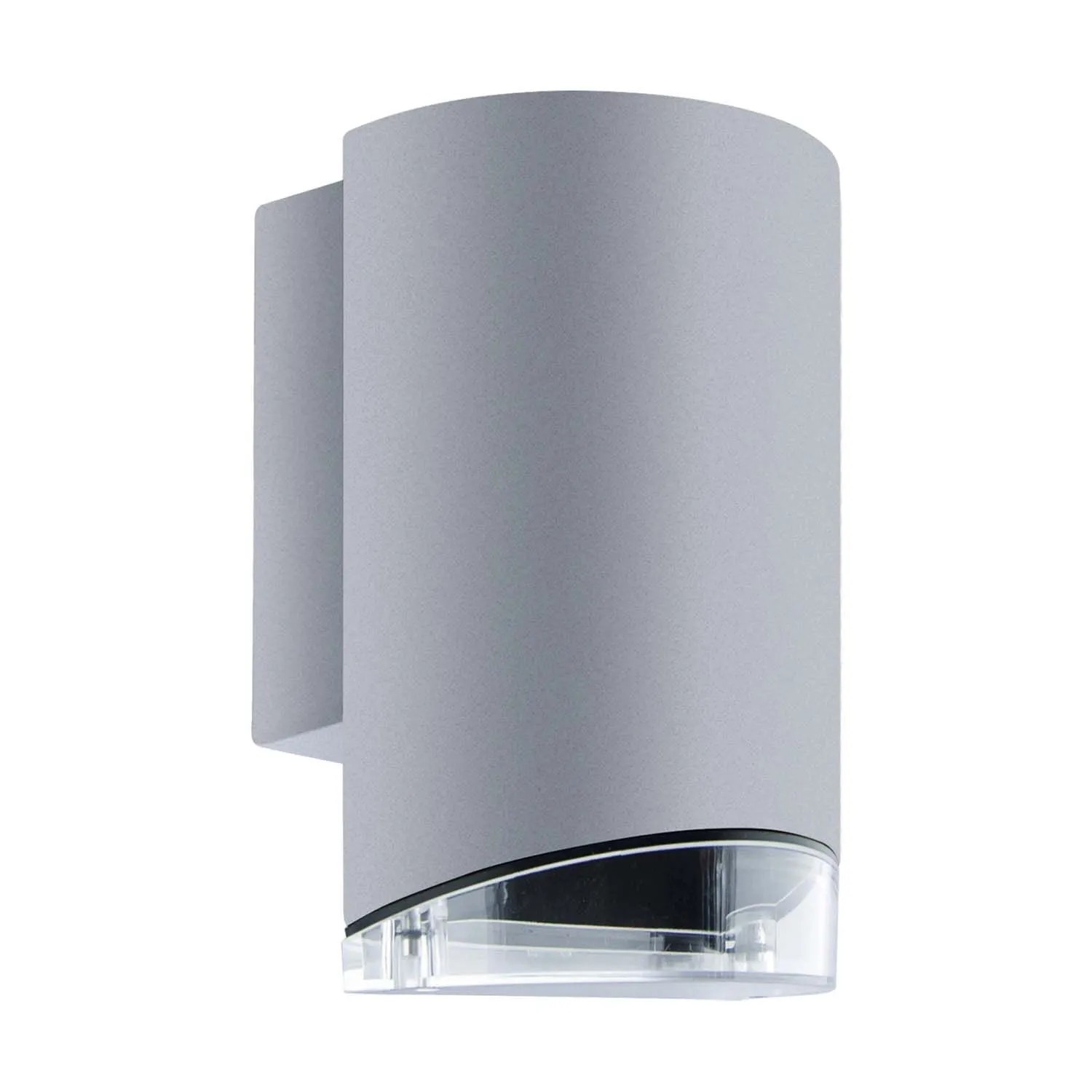 Struhm Kinkiet zewnętrzny KASJAN GREY 1xGU10 35W IP54 szary