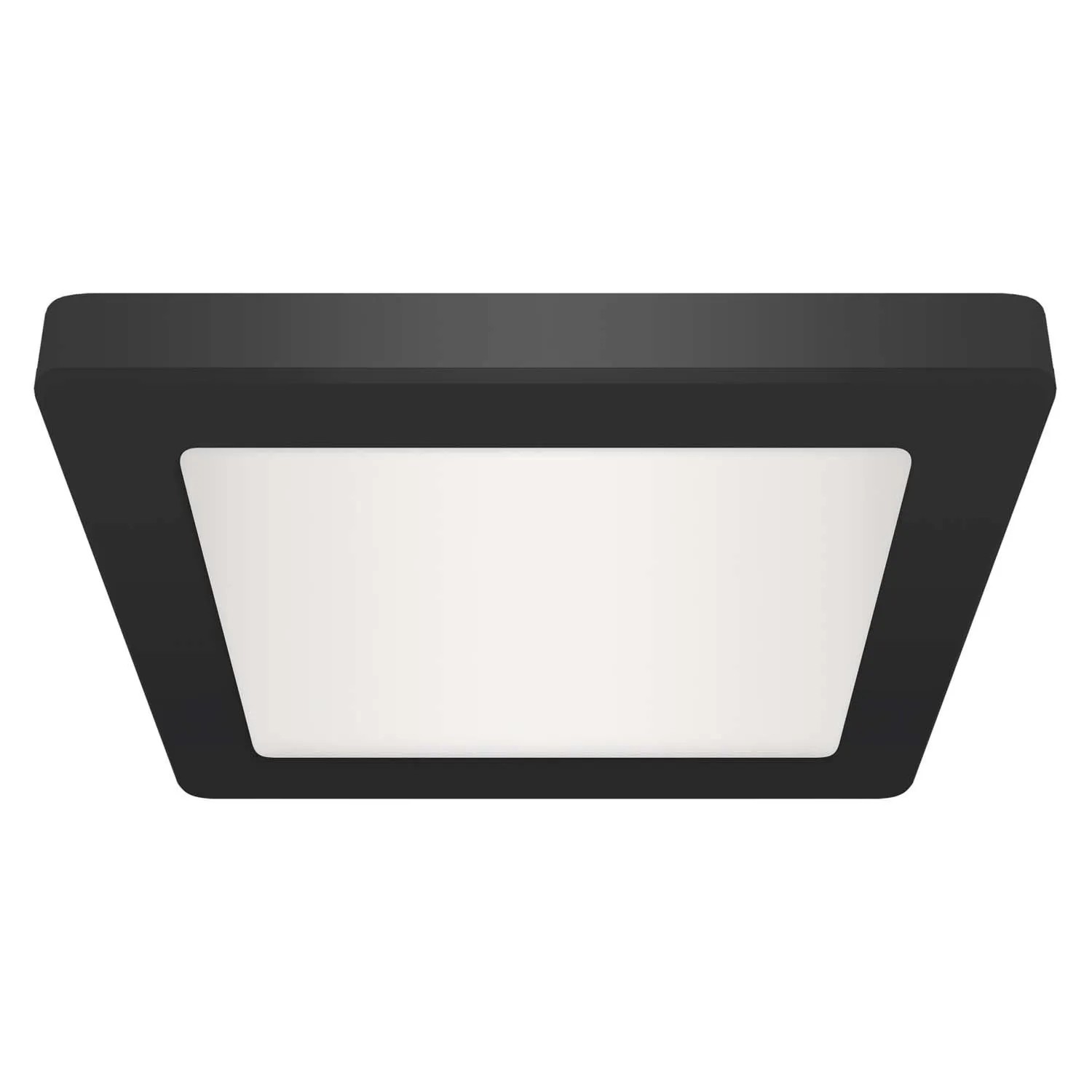 Struhm Lampa natynk/podtynk OLGA LED D 24W BL CCT 2320lm 29,2x29,2cm czarna