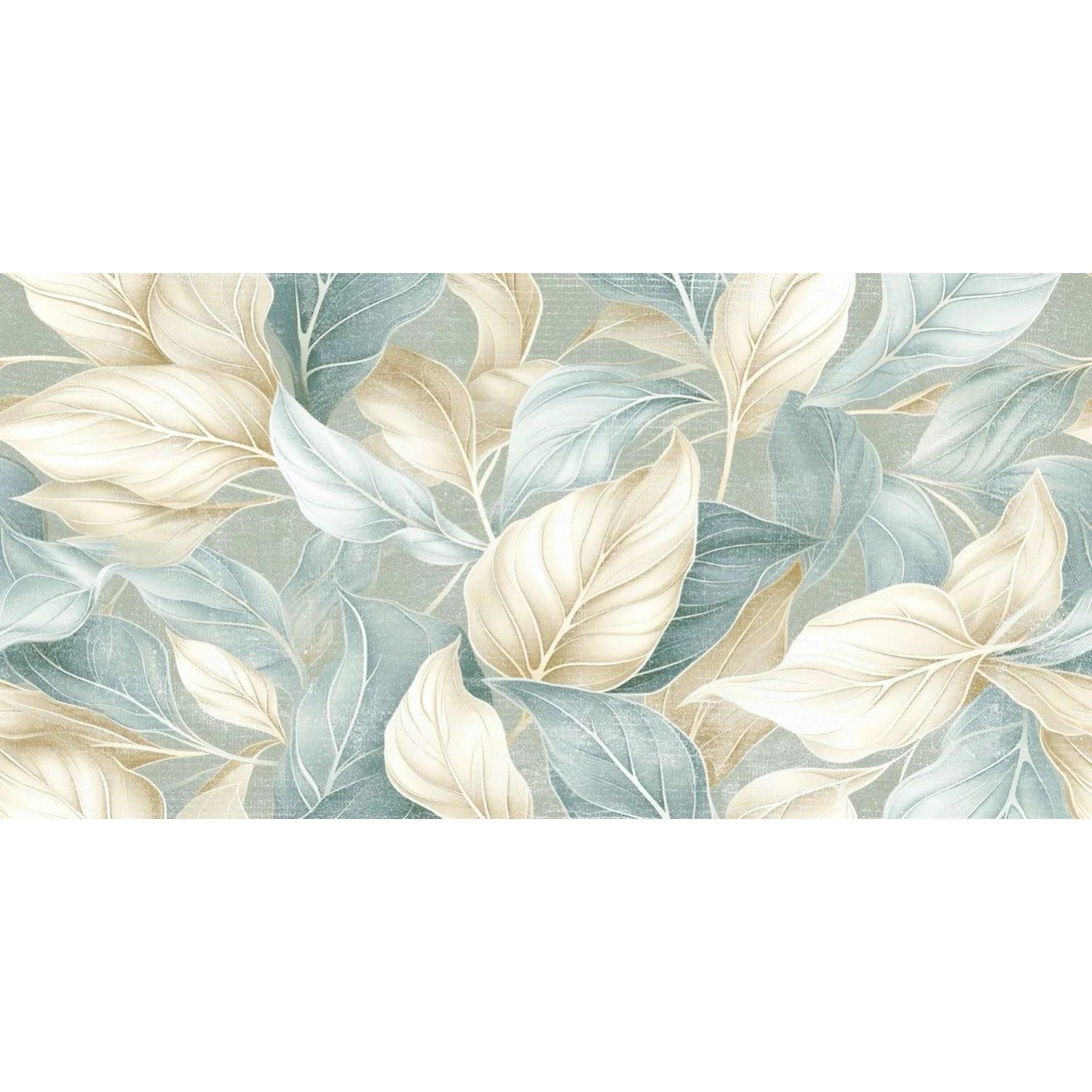 Dekor Foglie di meringa 60 x 120 cm