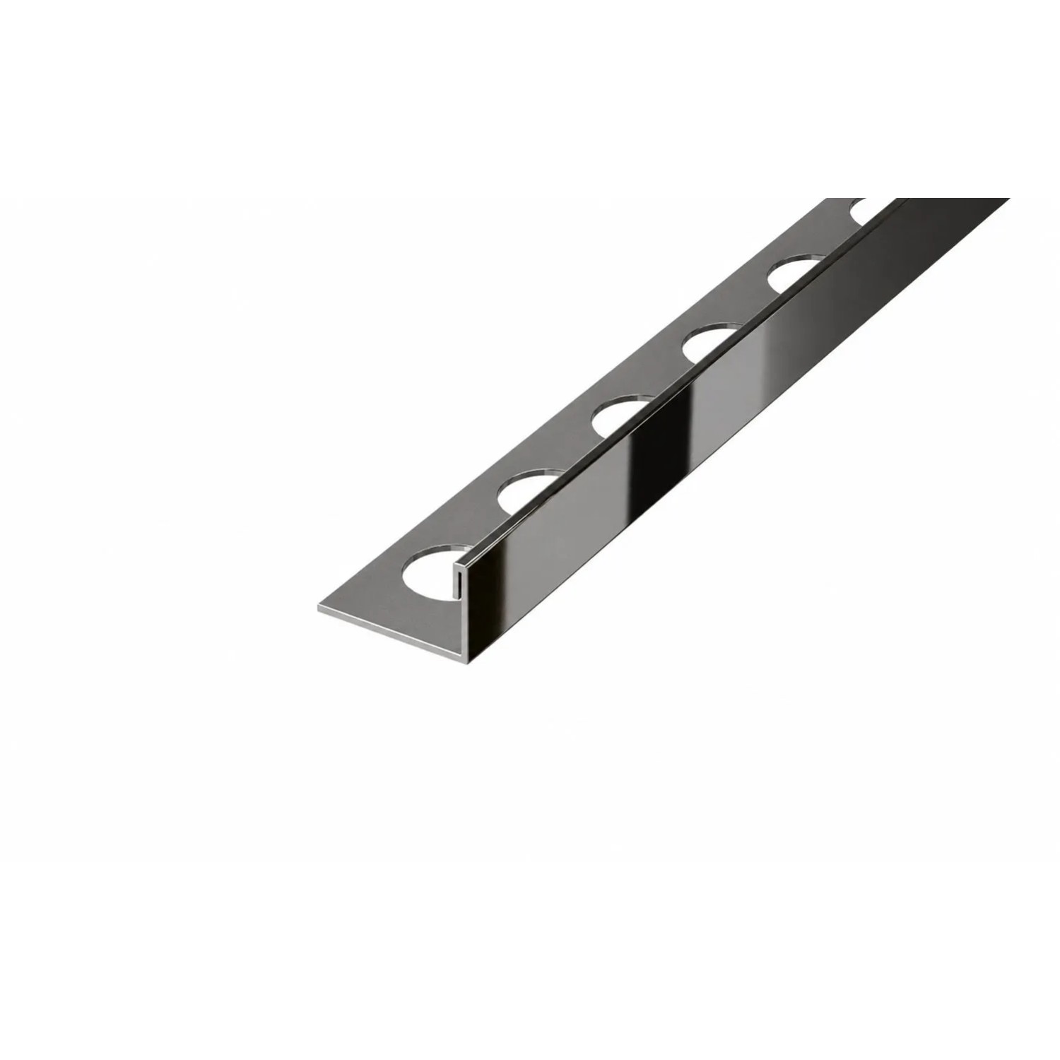 Eviso Listwa wykończeniowa L czarny połysk 8,5 x 2700 mm