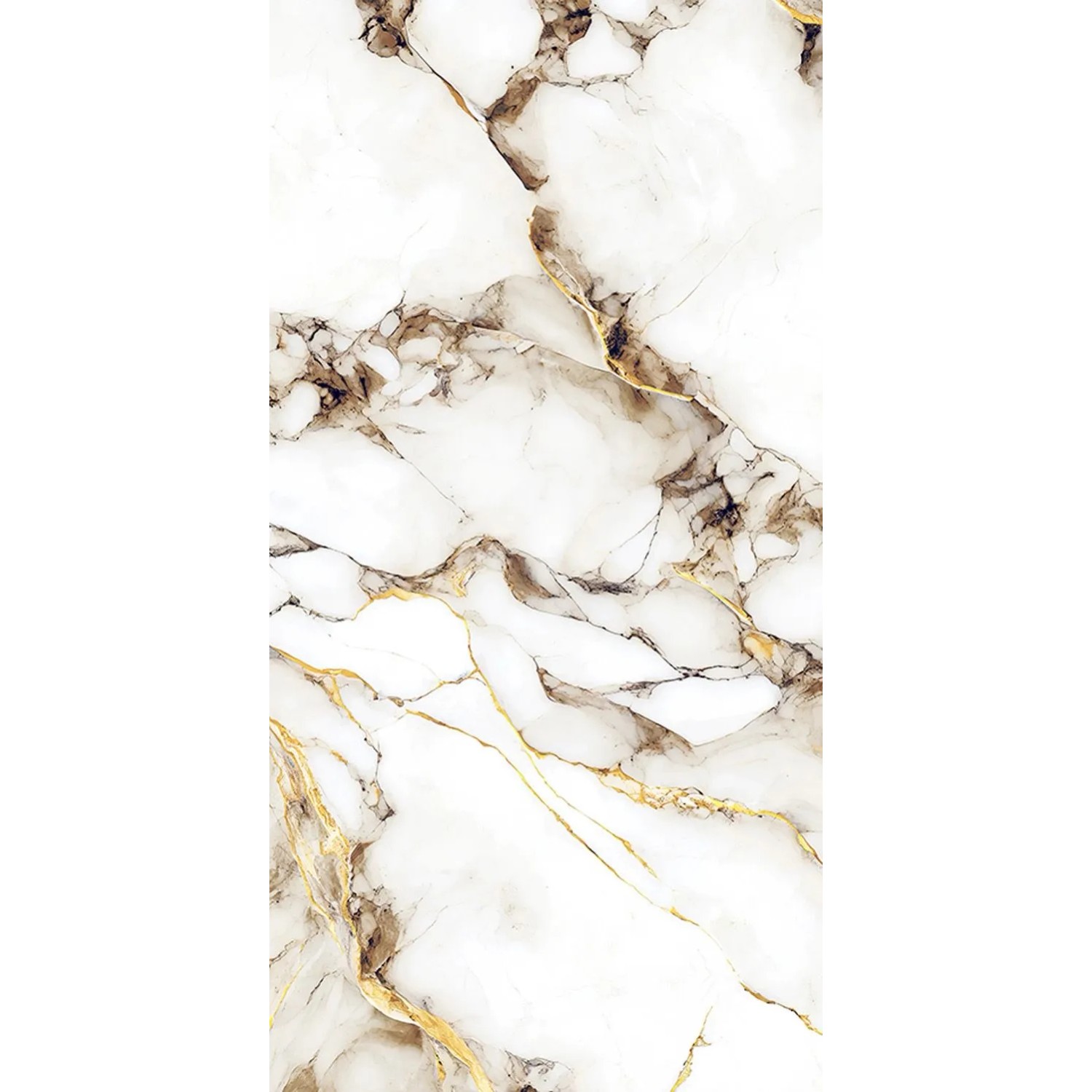 Gres szkliwiony Aqua Beige Gold Carving 60 x 120 cm