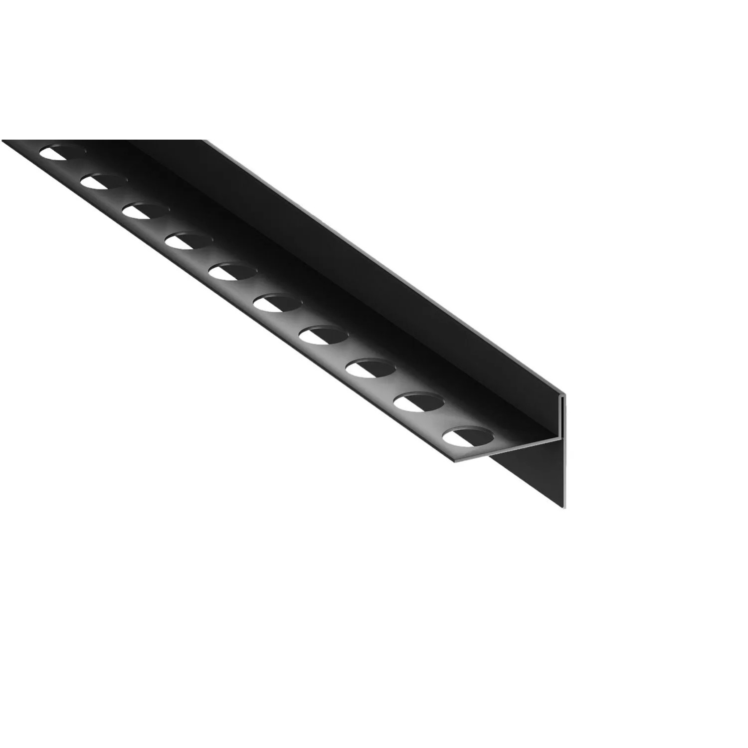 Eviso Listwa spadkowa czarny mat prawa 100 cm
