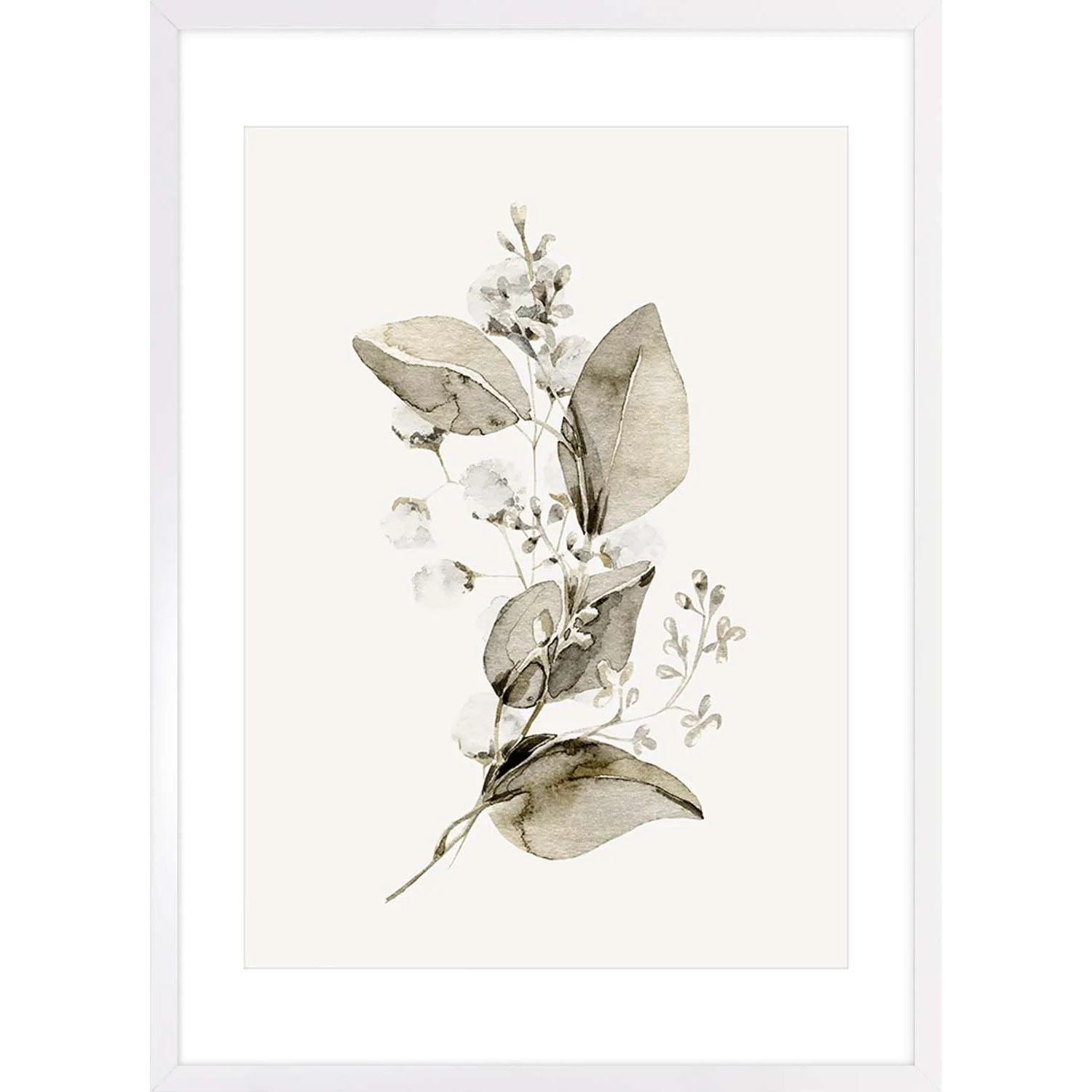 ARS LONGA Obraz DELICATE LEAF no.1 53 x 73 cm