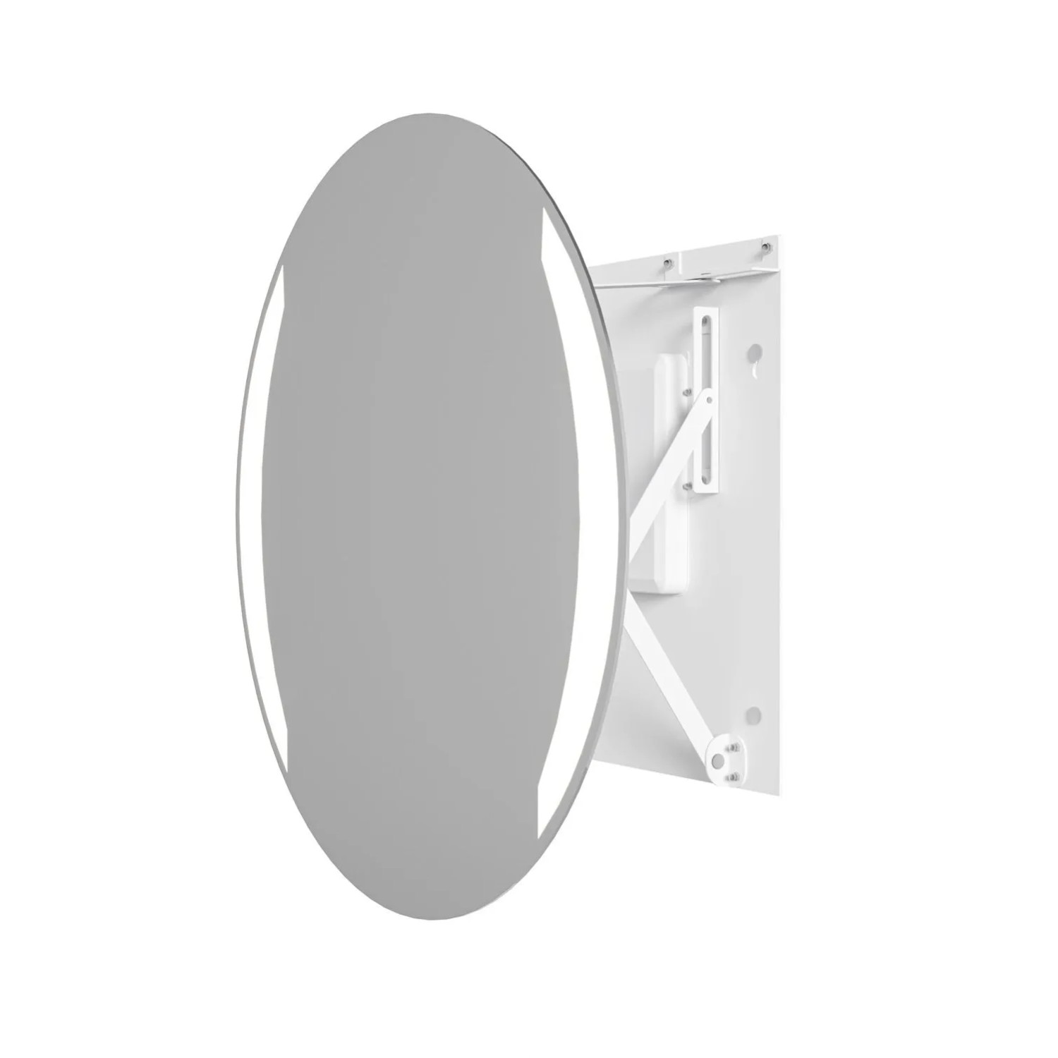 Lustro LED Dia Białe z włącznikiem automatycznym 65cm