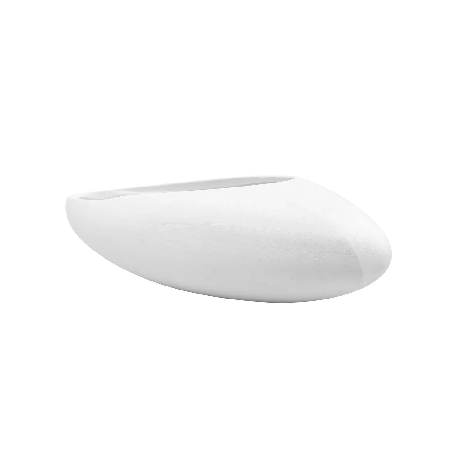 Wazon Egg biały wys. 12 cm