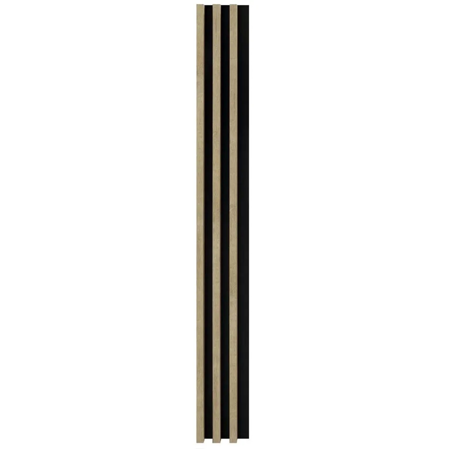Lamele ścienne na HDF dąb Saragossa 33x137x2650 mm