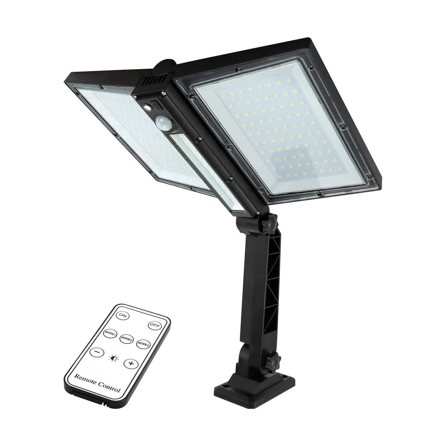 Struhm Naświetlacz solarny czuj. ruchu i pilot ANGELO LED 9W 6500K 1200lm IP65