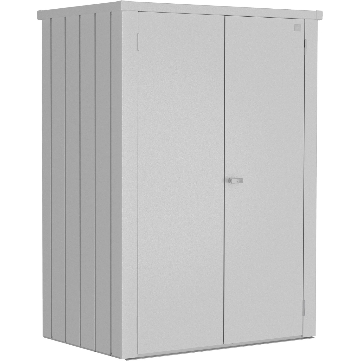 Biohort Szafka ogr. Romeo 181 cm x 132 cm x 87 cm srebrny metalik