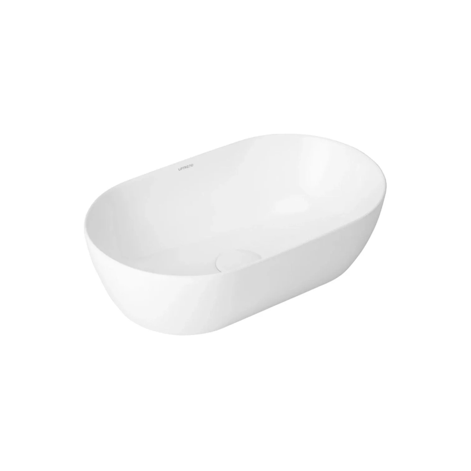 Umywalka nablatowa Sparrow biały połysk 50x30x14