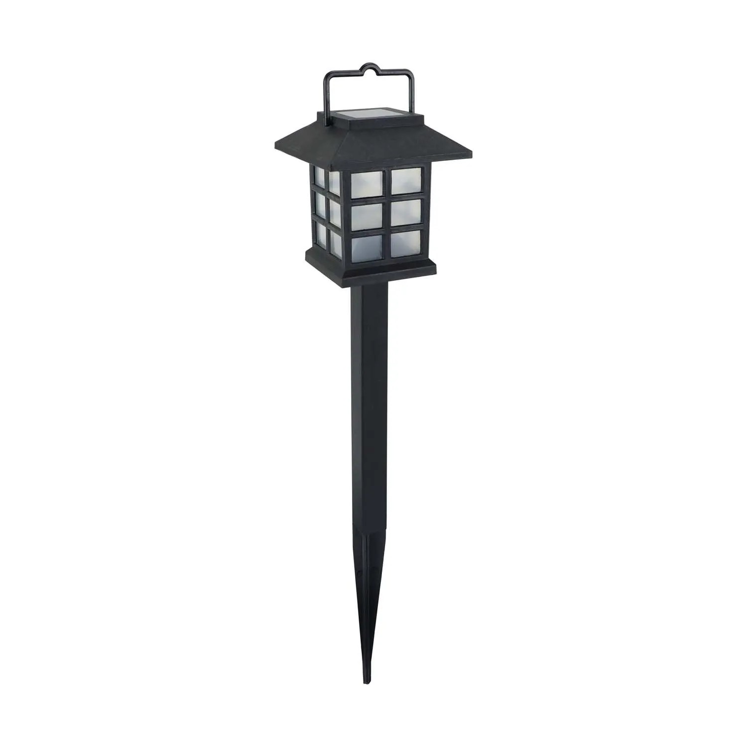 Struhm Lampa solarna wbijana w grunt DONA LED 0,06W 6500K 1lm IP44 39cm czarna