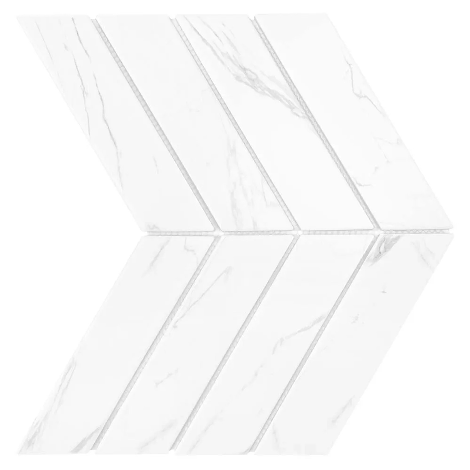Kafelek Chevron Carrara 22,4 x 31,8 cm