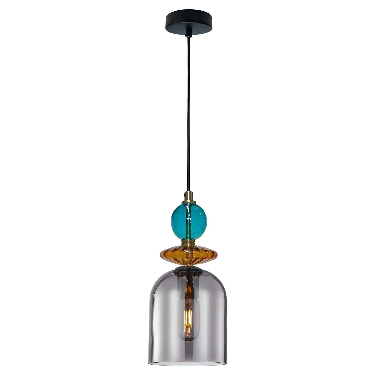 Light Prestige Lampa wisząca TROPEA 1xE27 max. 15W 13cm dymna