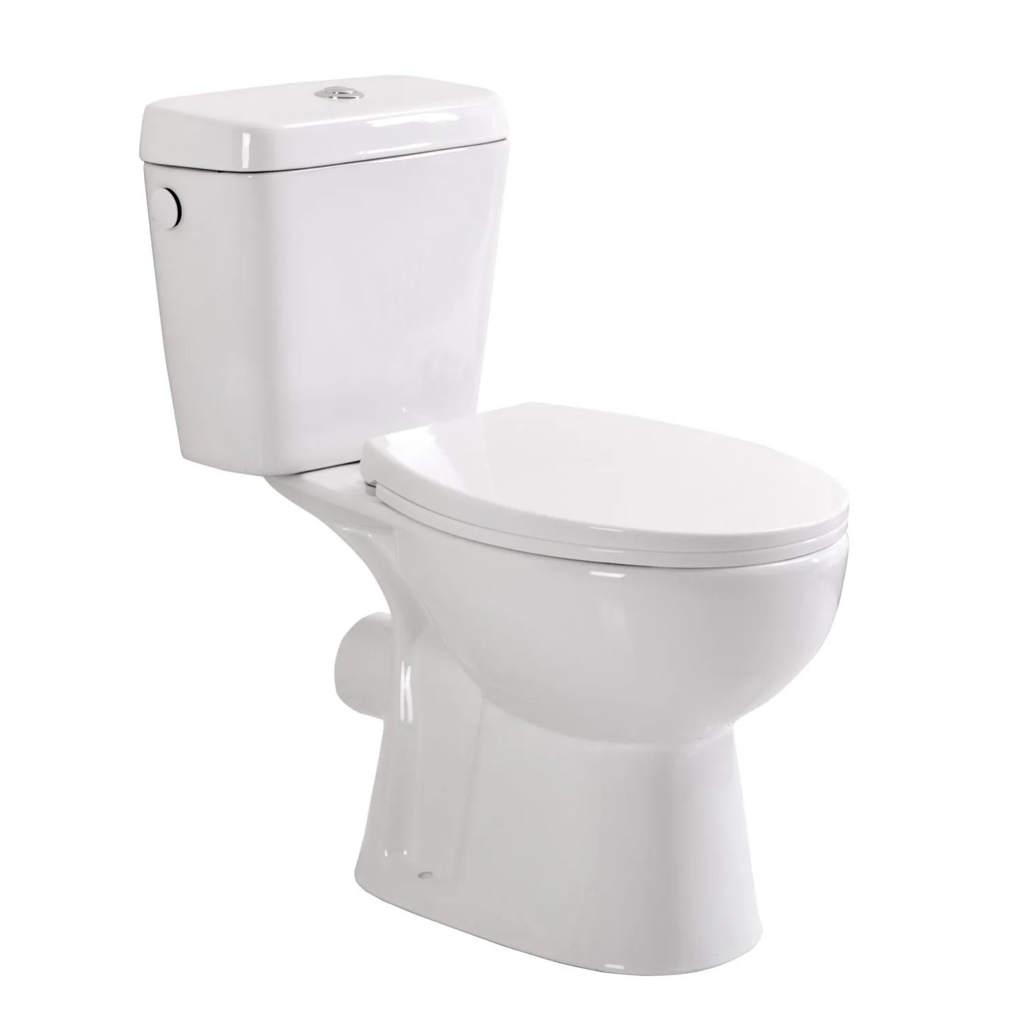 Kompakt WC Mos bezkołnierzowa poziom 66,5x36x73