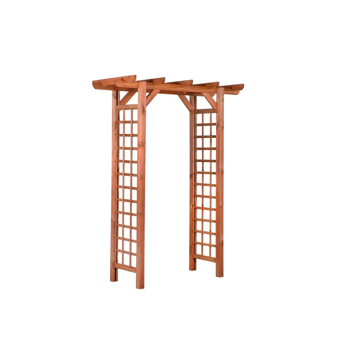 Werth-Holz PergolaWolin teak - 165x80 cm,wys. 215 cm