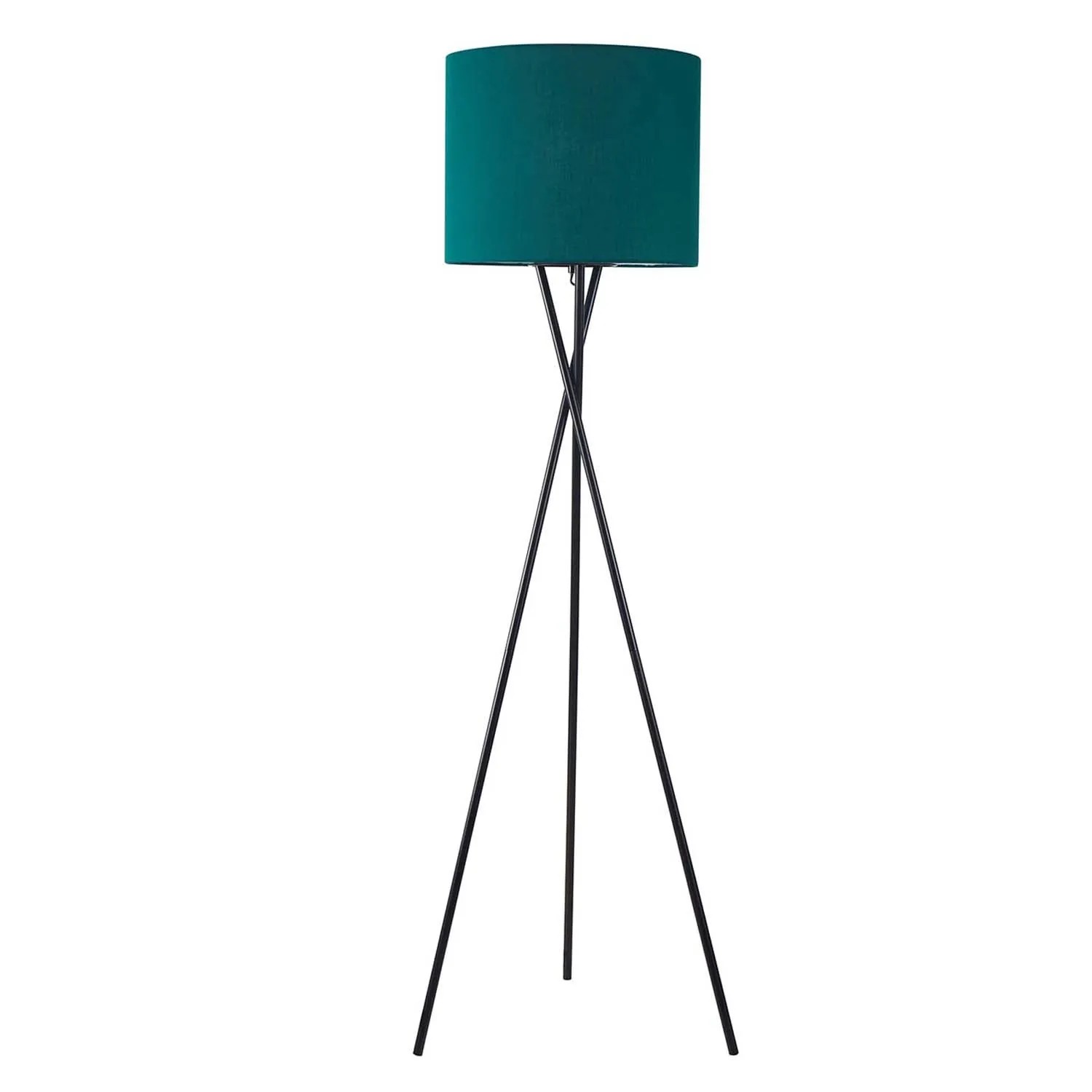 Goldlux Lampa podłogowa TEKLA 1xE27 max. 20W LED wys. 154cm ciemnozielona