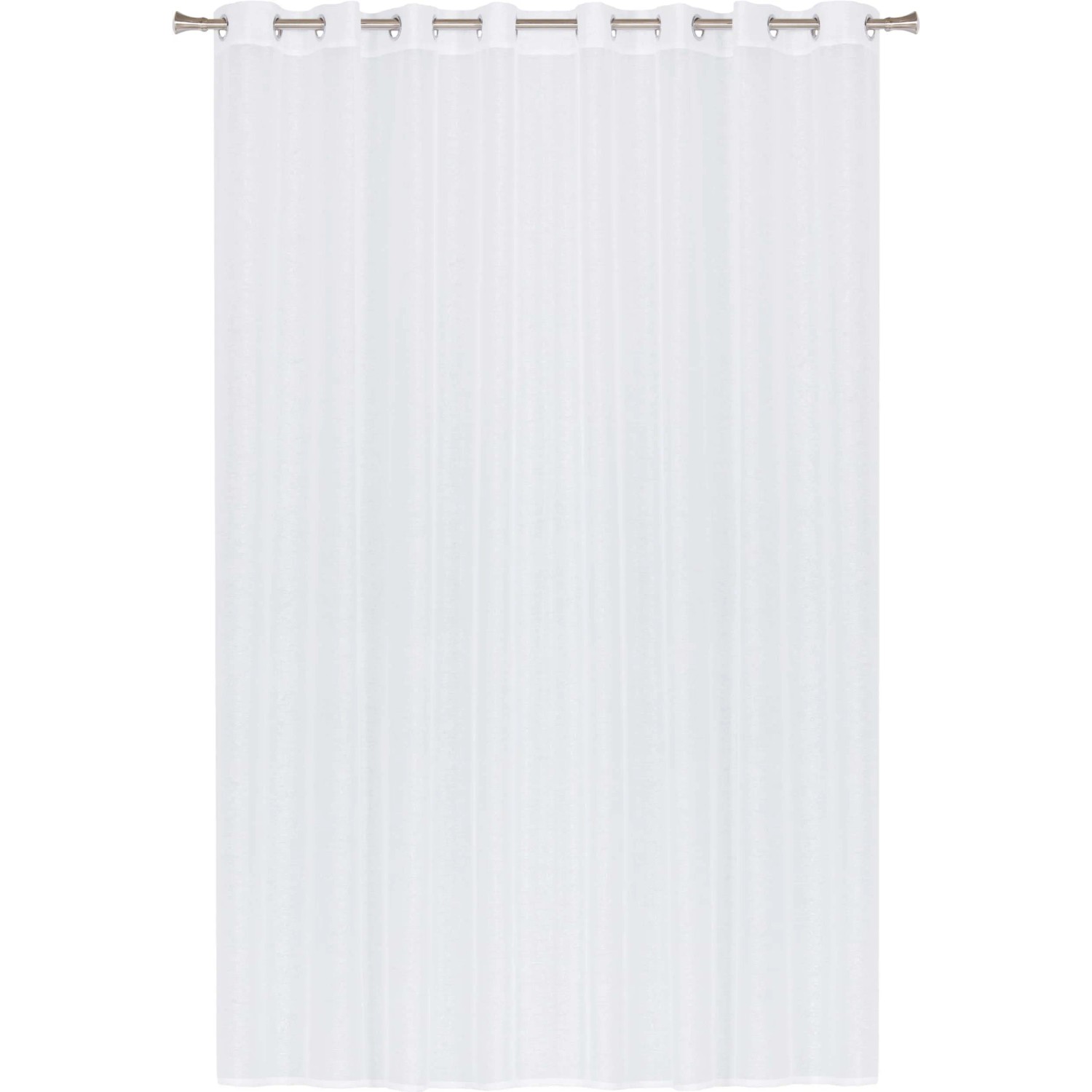 Firana Simple Chic na przelotkach szer. 280 cm x wys. 300 cm biała