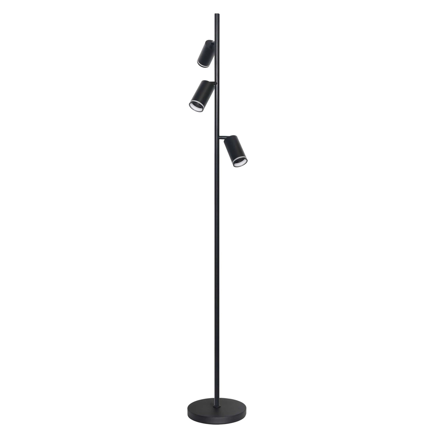Goldlux Lampka podłogowa PARIS 3xGU10 12W czarna