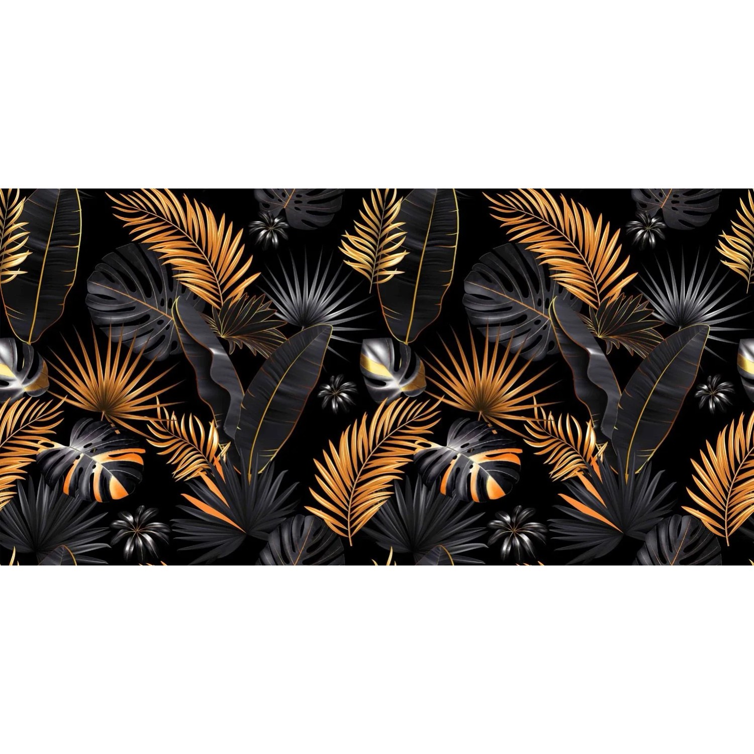 Panel szklany Exclusiv black mirror silver 60 x 120 cm
