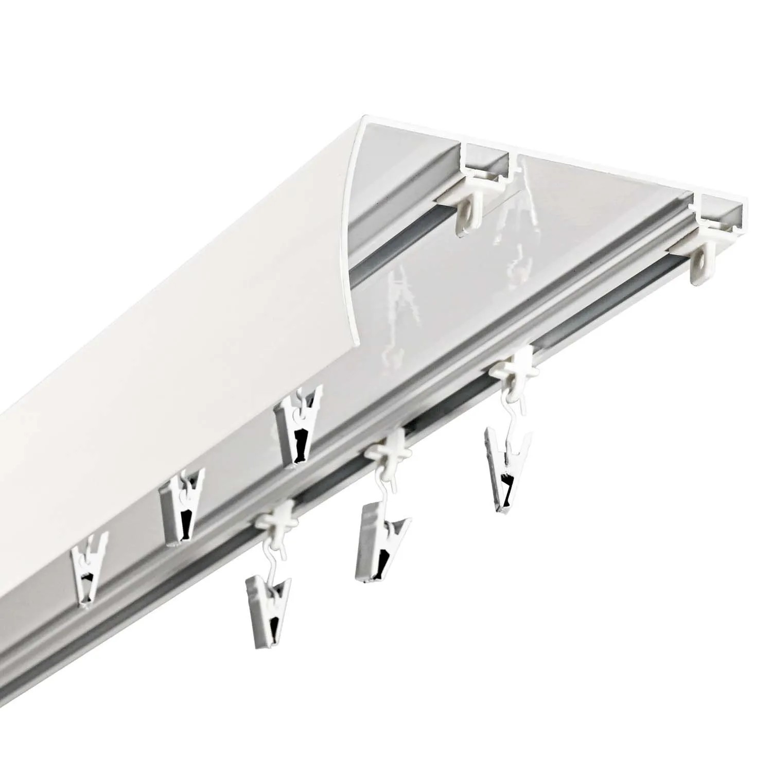 Kowalski Szyna aluminiowa z osłoną WIDE żabka 510 cm biała