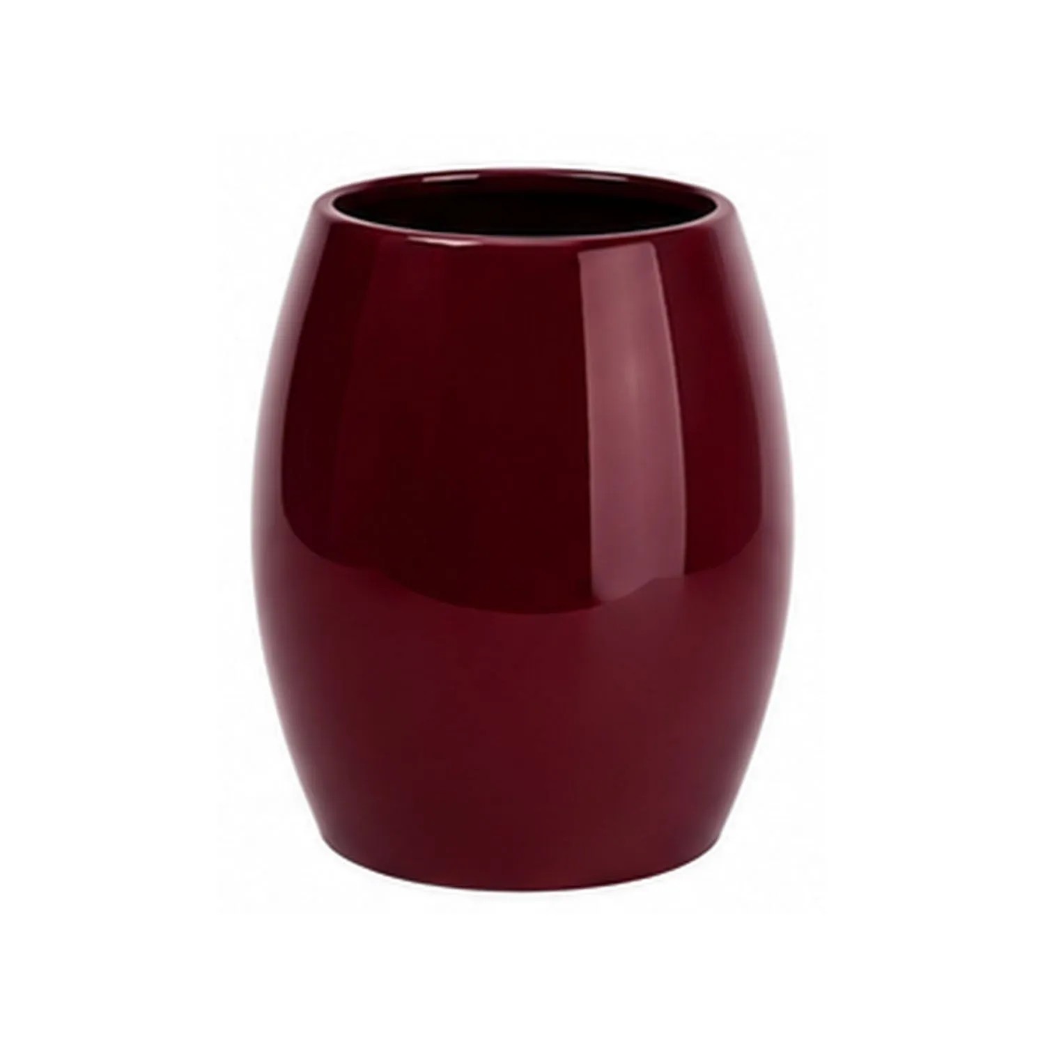 Wazon Lena bordowy wys. 19 cm